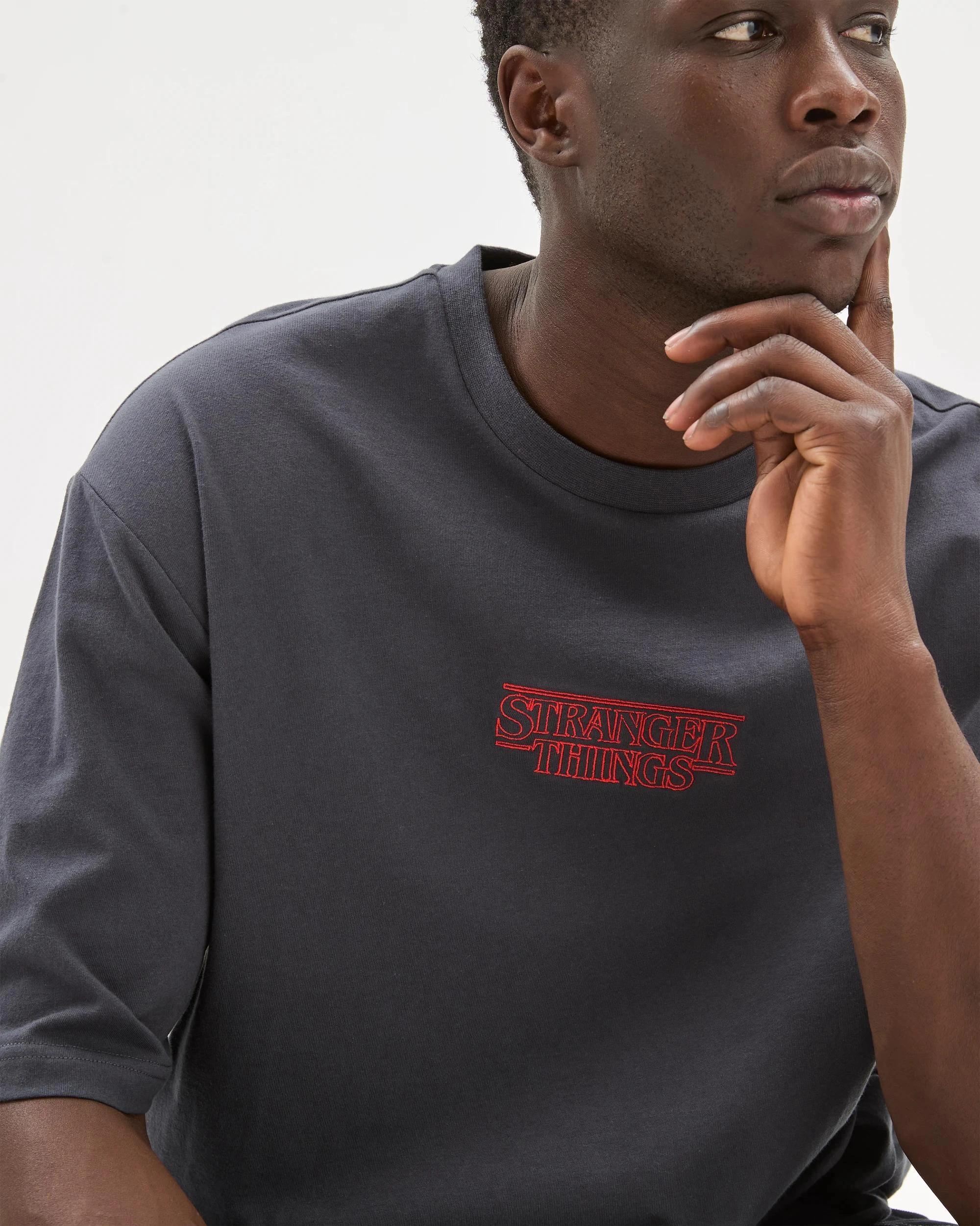 6 Target Licensed Stranger Things T-Shirt BLACK, 6 of 6