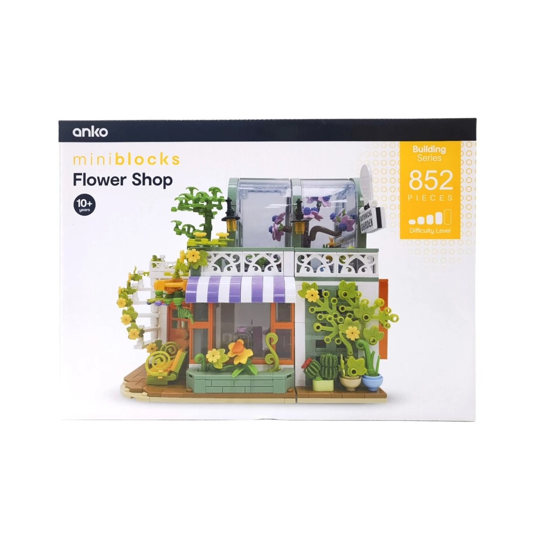 1 852 Pieces Mini Blocks Building Series: Flower Shop, 1 of 3