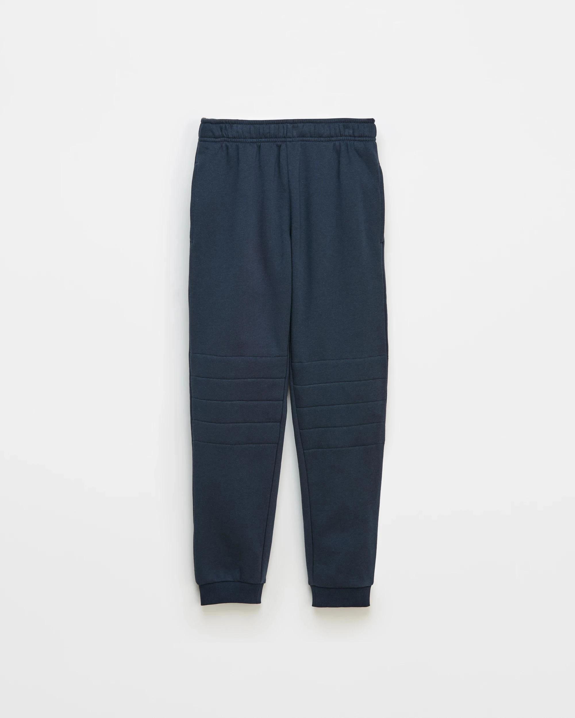 2 Target Kids Australian Cotton 2 Pack School Double Knee Trackpant NAVY BLUE, 2 of 3