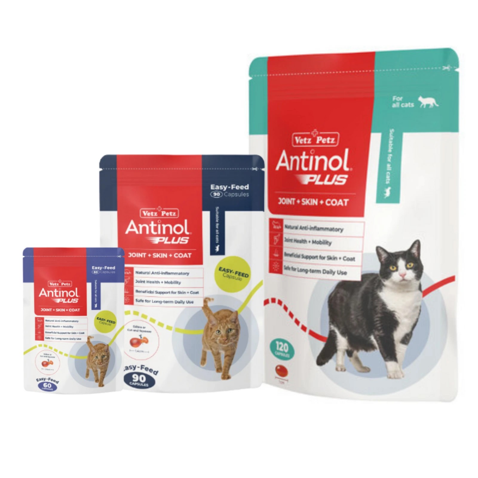 2 Antinol Plus Easy-feed Capsules For Cats - 90 Capsules, 2 of 2