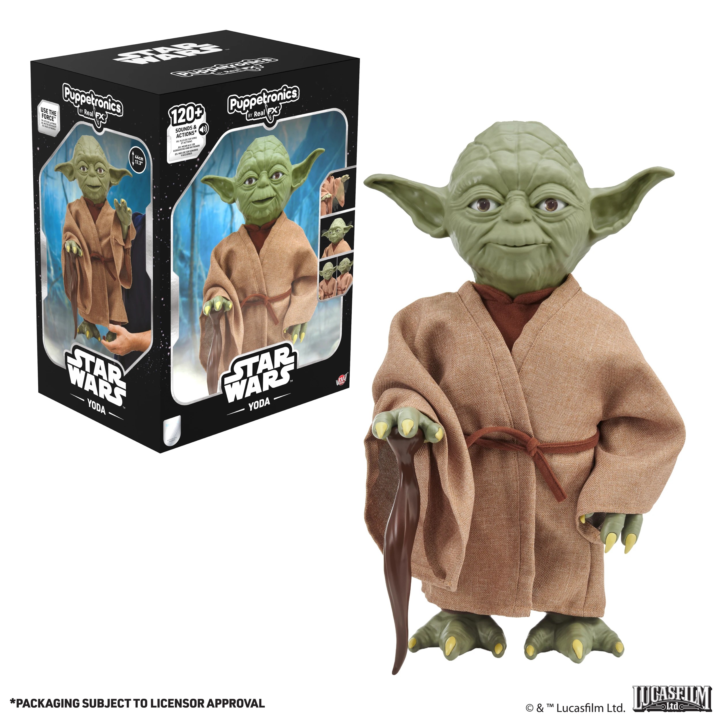 1 Disney Star Wars Yoda Puppetronic by RealFX - Multi, 1 of 10
