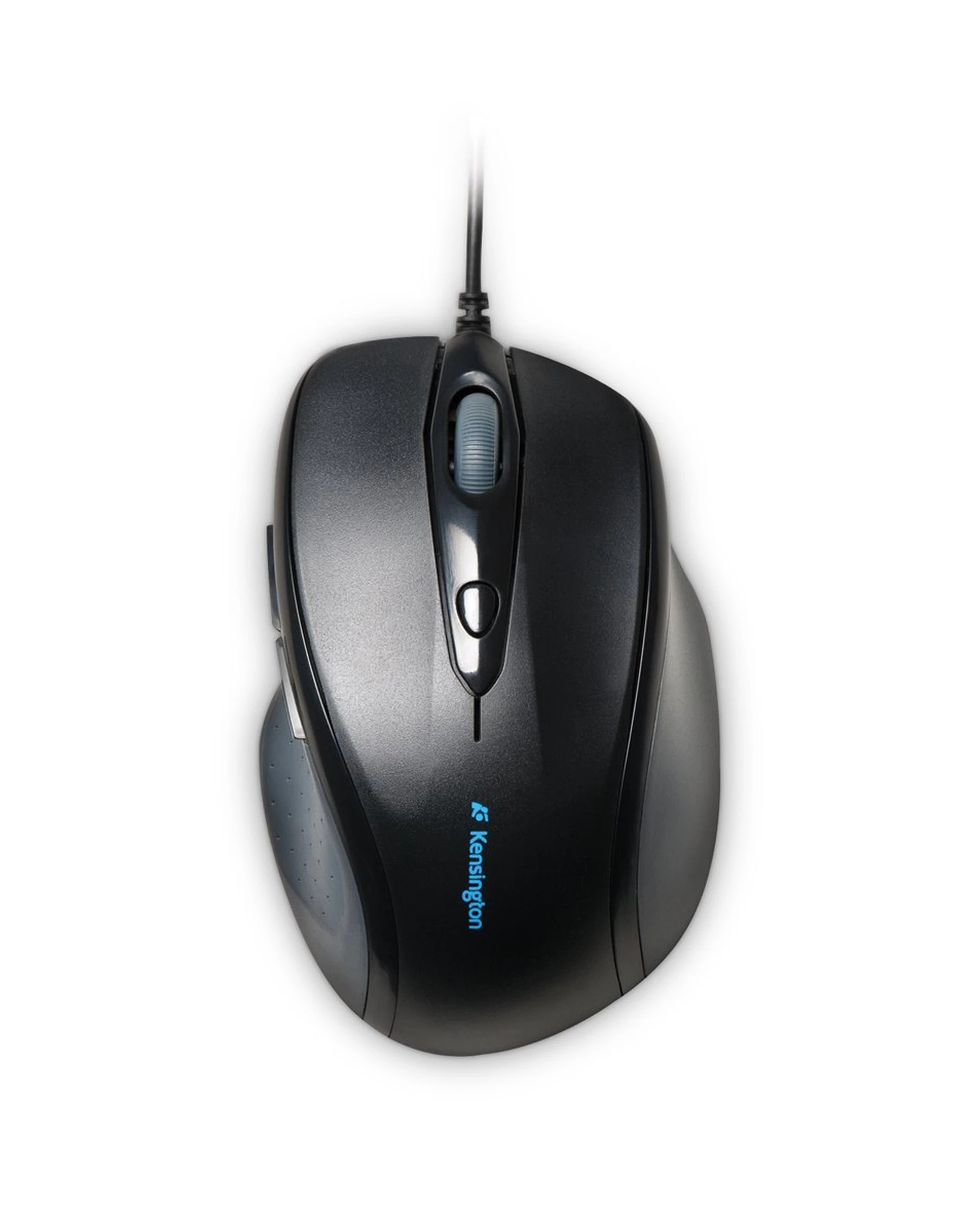 2 Kensington Pro Fit Wired Full Size USB Ergonomic Mouse For Laptop Plug Play - Black, 2 of 3