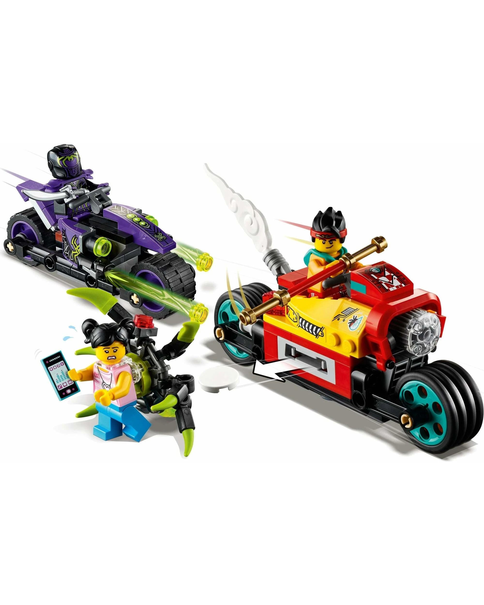 3 LEGO 80018 Monkie Kid Monkie Kid's Cloud Bike - Retired, 3 of 5