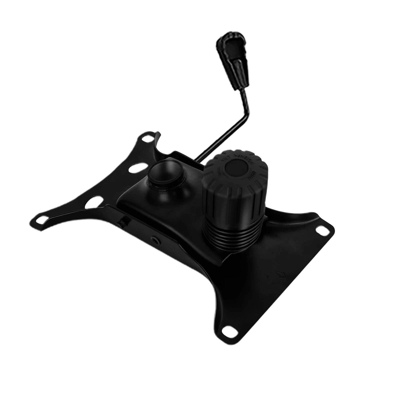 3 Alfordson Office Chair Executive Computer Gaming Racer Fabric Work Seat - Black, 3 of 10