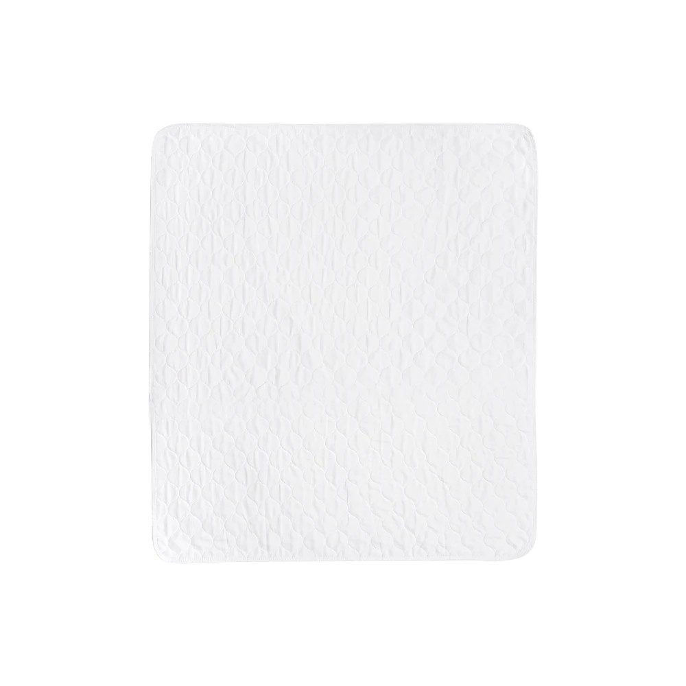 1 ZUNI Bed Pad Waterproof Protector Incontinence Underpad Washable 91CM 2PCS - White, 1 of 3