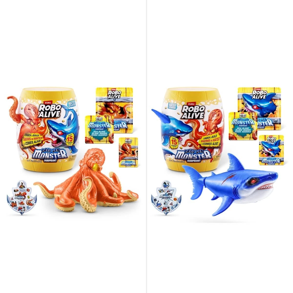 1 Zuru Robo Alive Deep Sea Monster Surprise - Assorted, 1 of 10