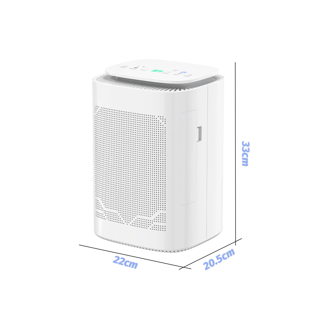 3 Advwin Portable Dehumidifiers with HEPA Air Purifier & Drain Hose White, 3 of 7