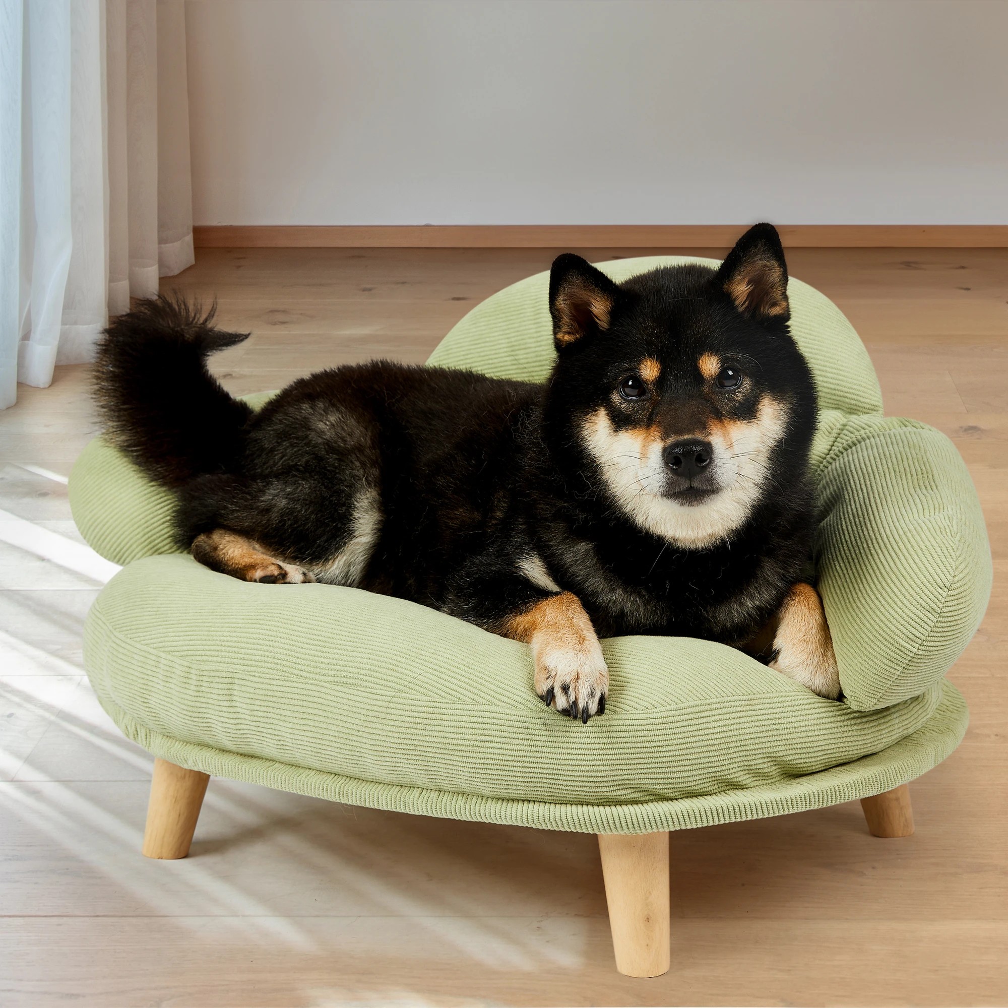 7 Pawz Elevated Pet Sofa Xl - Green, 7 of 7