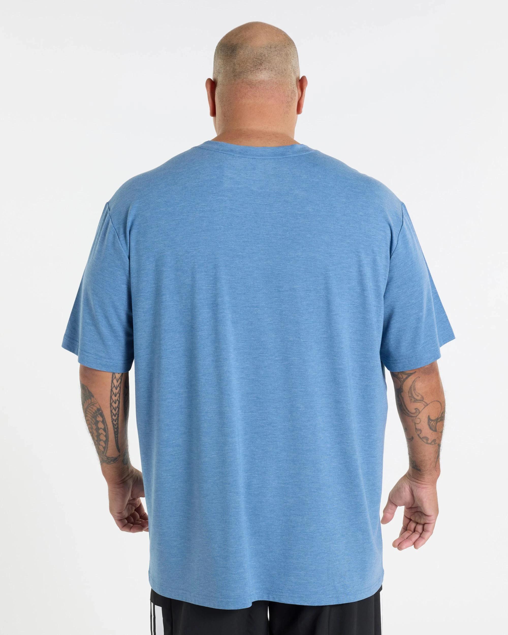 2 Plus Size Active T-Shirt - Lonsdale London BLUE, 2 of 4