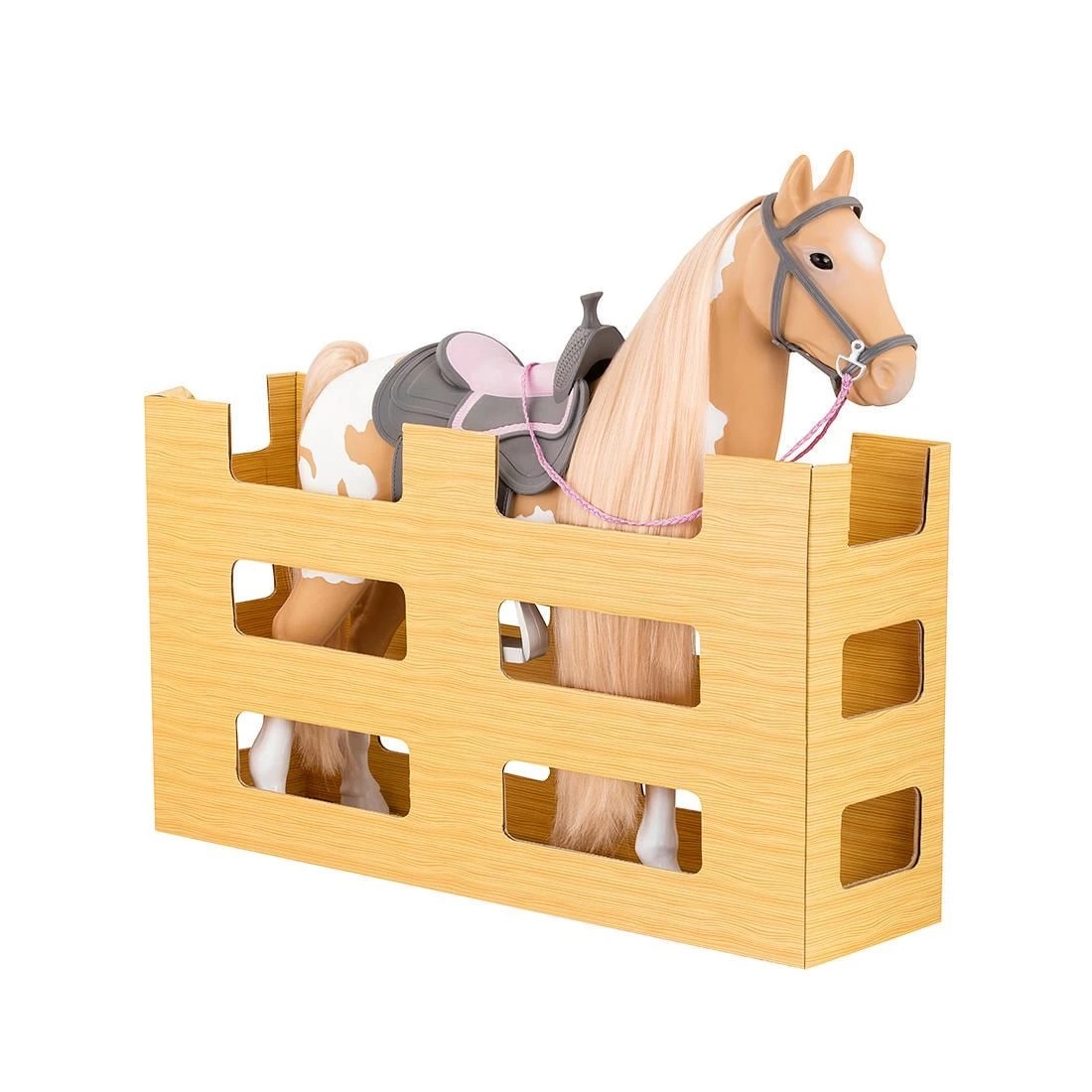 4 Our Generation From Hair to There Palomino Paint Hair Play Horse, 4 of 10