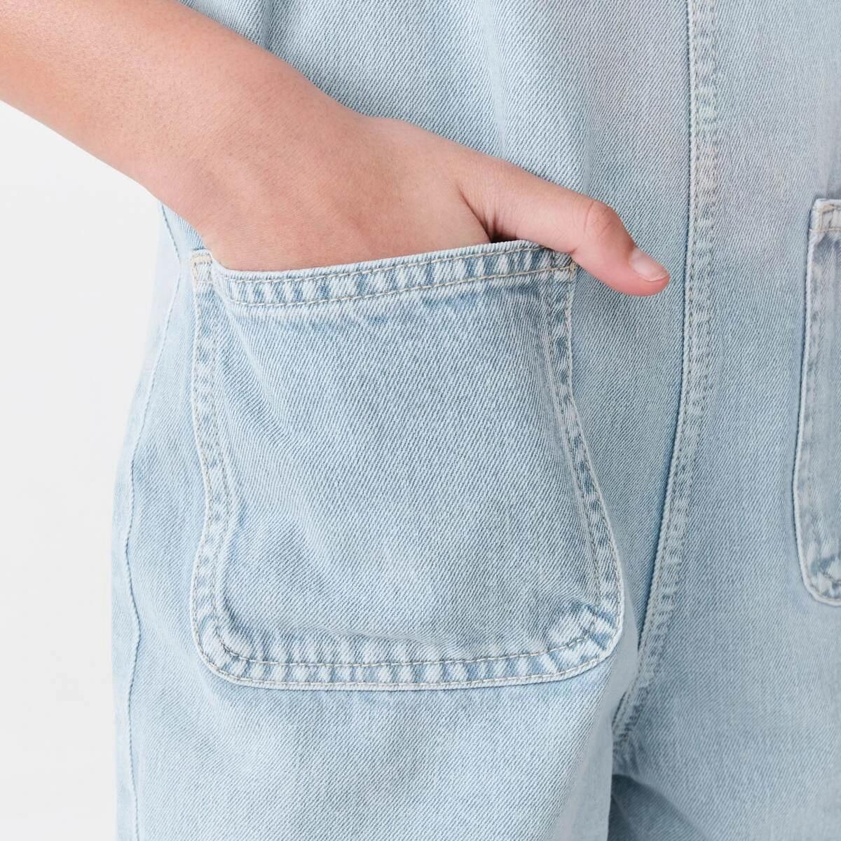 5 Denim Overalls Lit Denim, 5 of 9