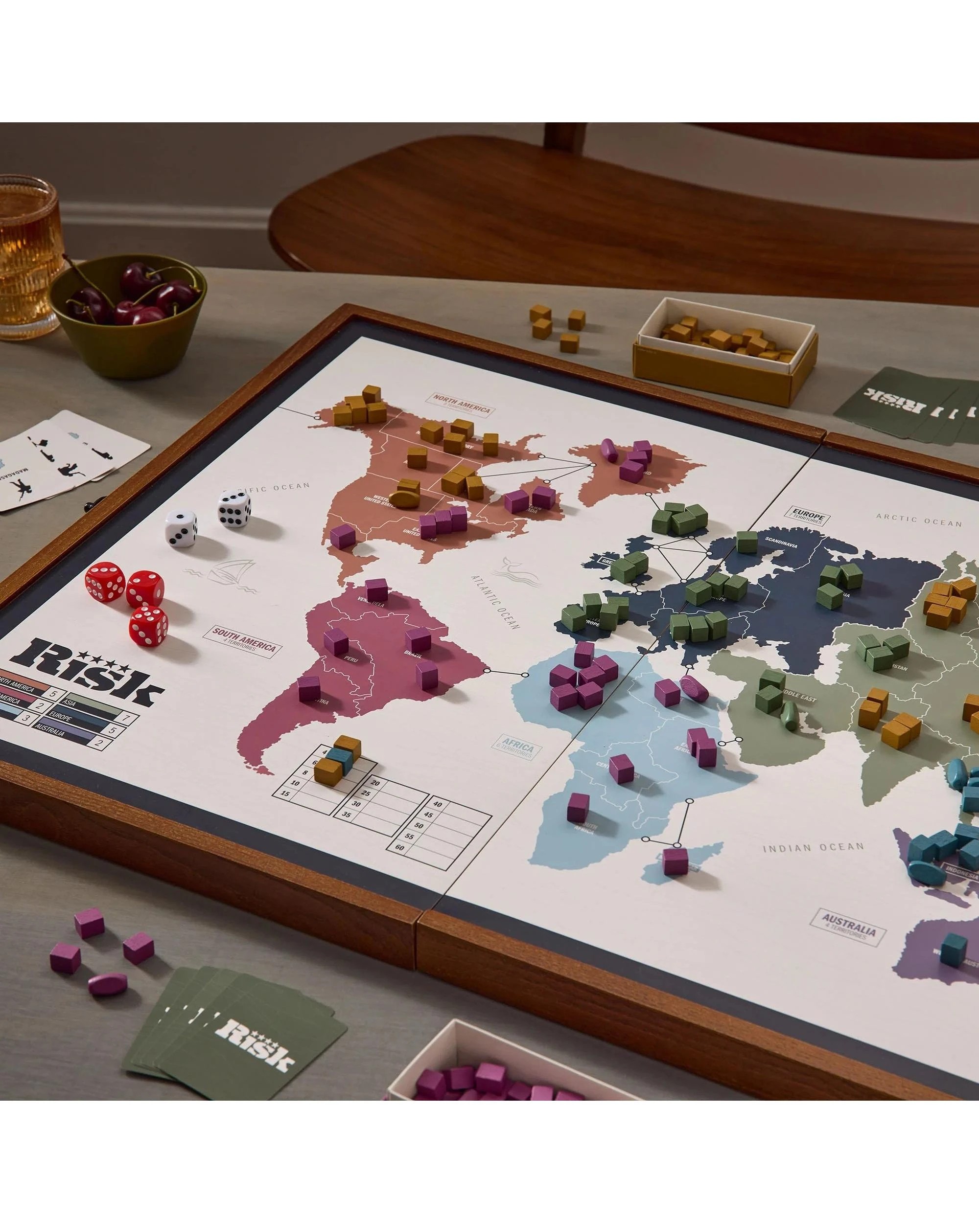 4 Risk Grand Folding Edition Board Game, 4 of 7