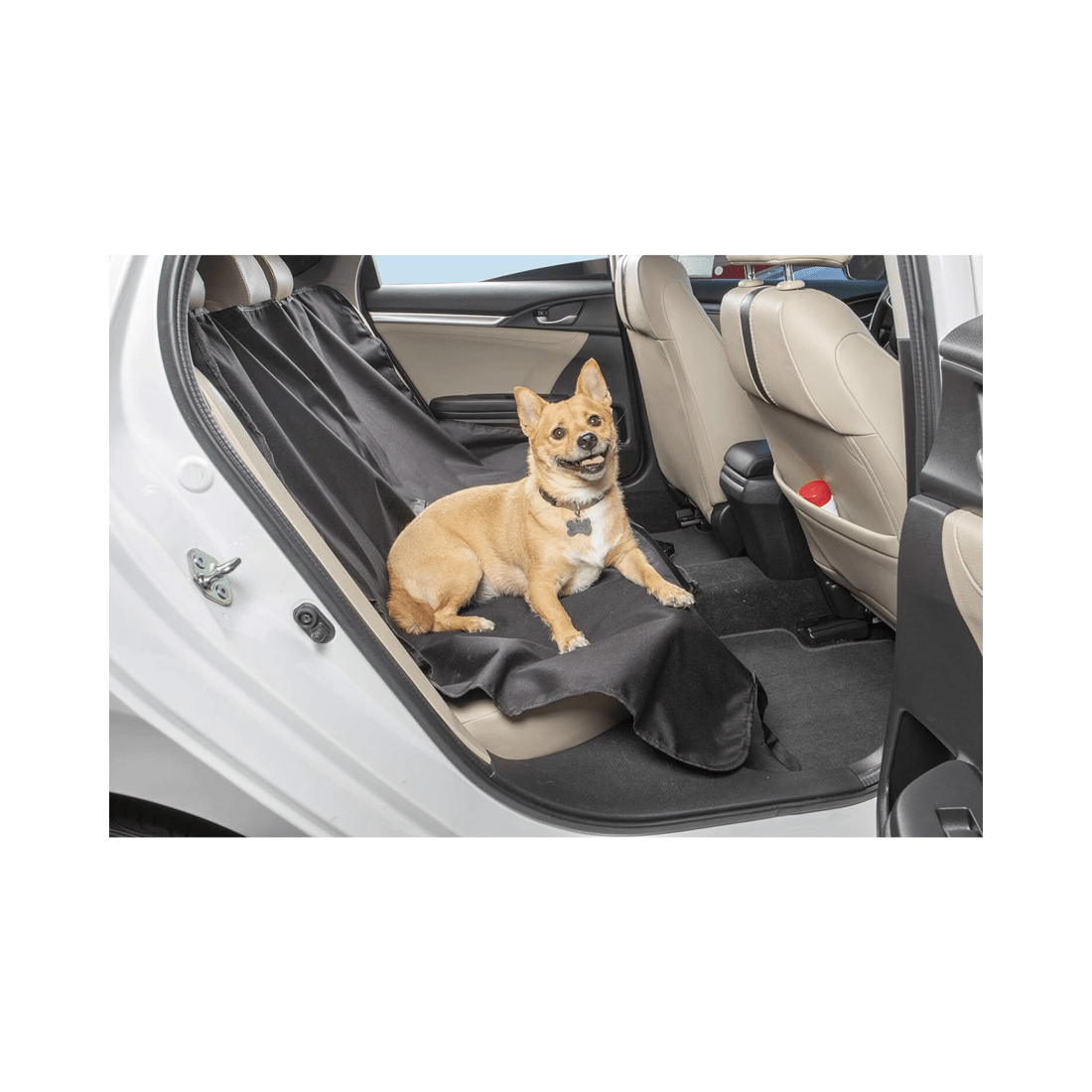 5 BR Pets Pet Car Back Seat Cover Dog Cat Waterproof Hammock Protector Mat Blanket Black, 5 of 7