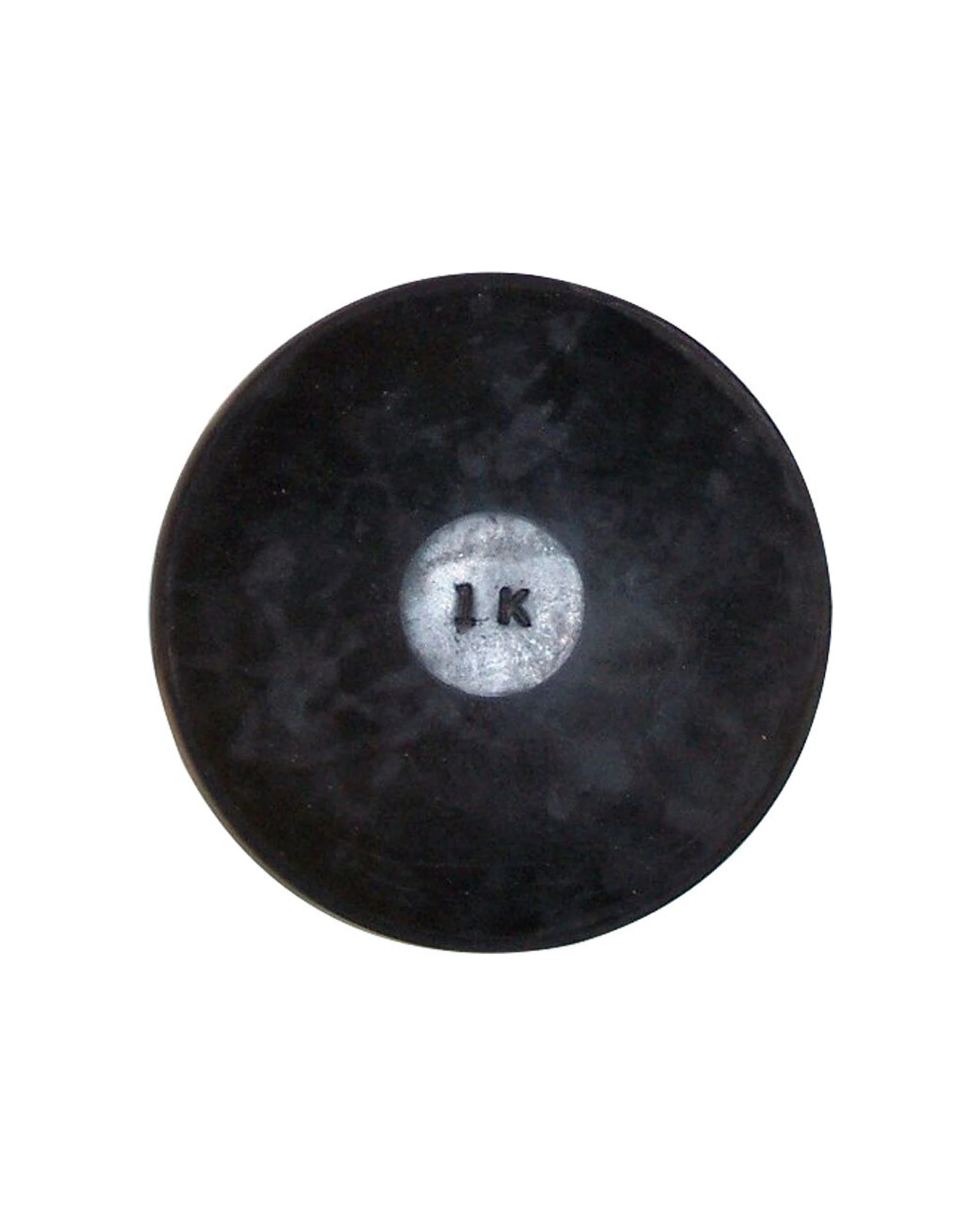 2 Regent 2PK 1kg Rubber Discus Track And Field Throw Disk - Black, 2 of 2