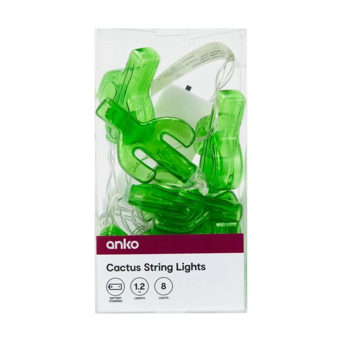 6 Cactus String Lights, 6 of 6