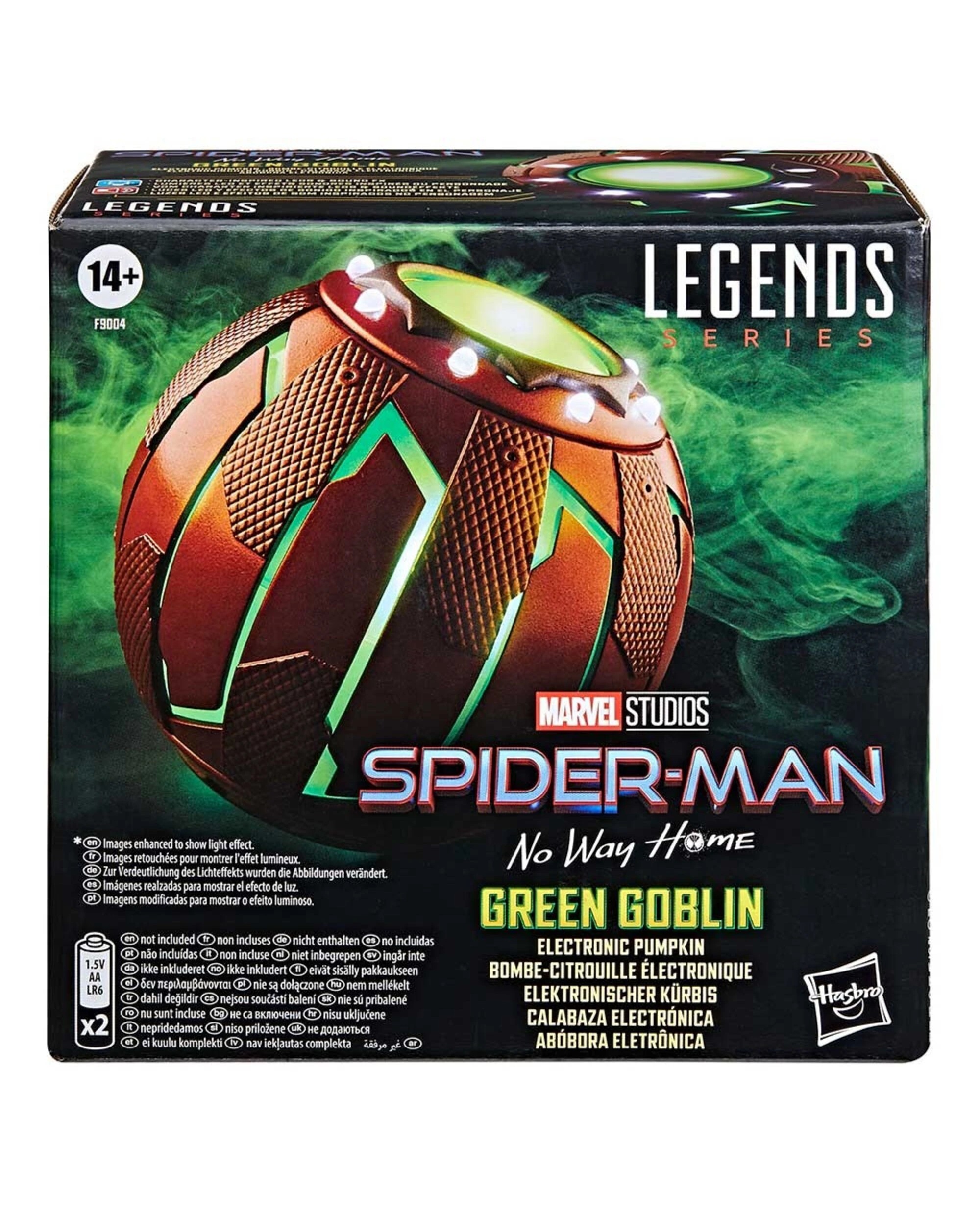 4 Marvel - Spider-Man: No Way Home - Legends Series Green Goblin Electronic Pumpkin Replica, 4 of 4