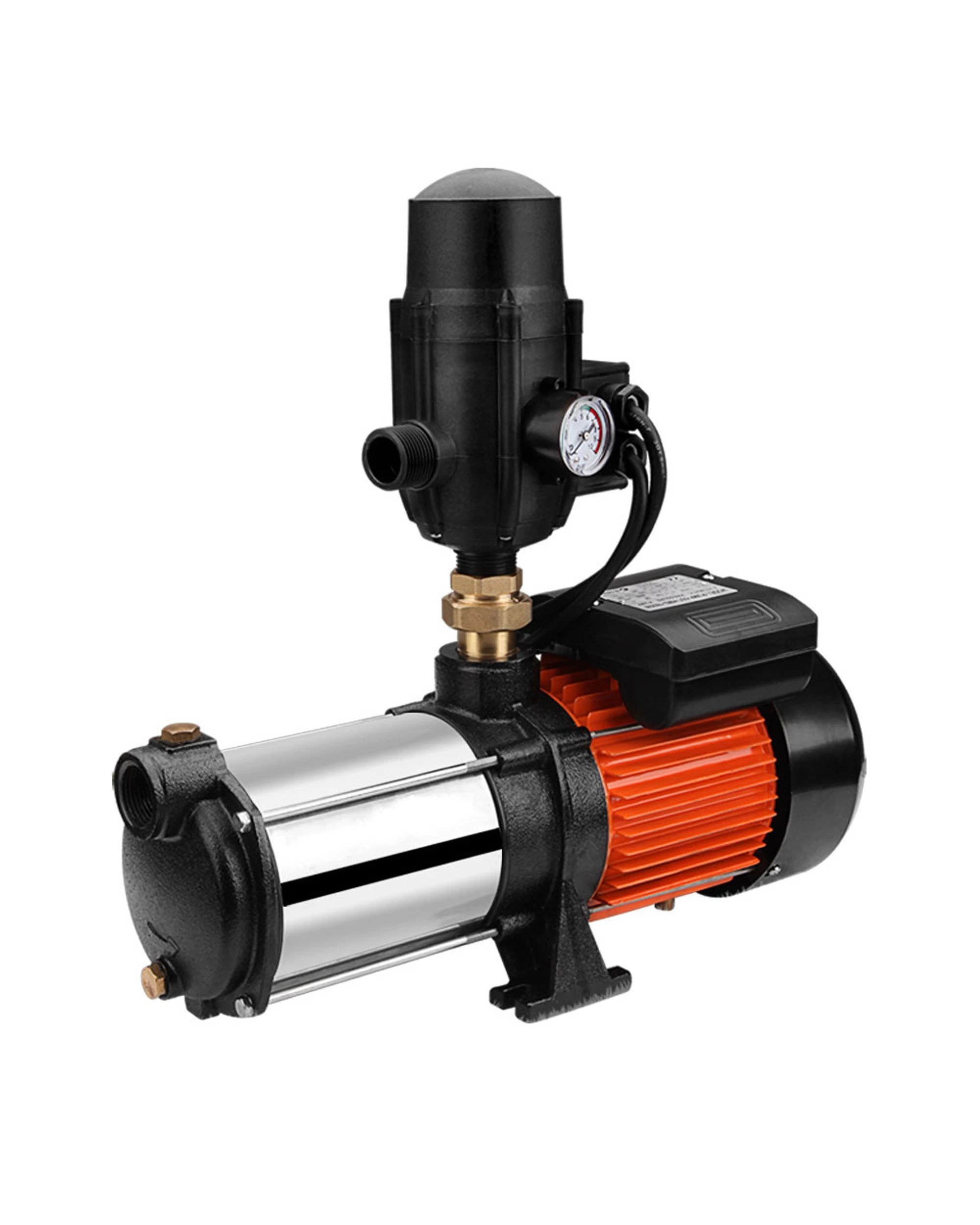 1 Giantz 1800W 5-Stage Garden Water Pump, High Pressure Automatic Booster Pump for Rain Tank Transfer, Farm Lawn - Orange, 1 of 5