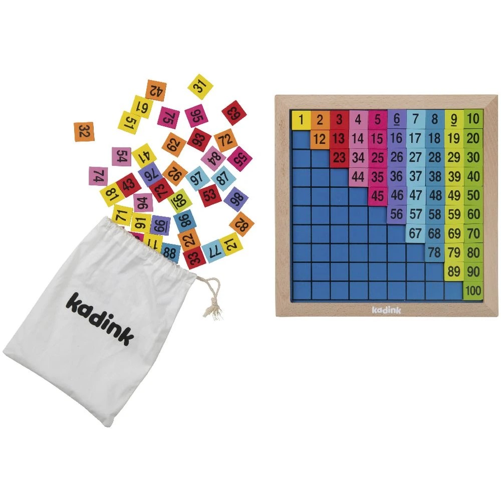 4 Kadink Wooden Counting Board 1-100, 4 of 7