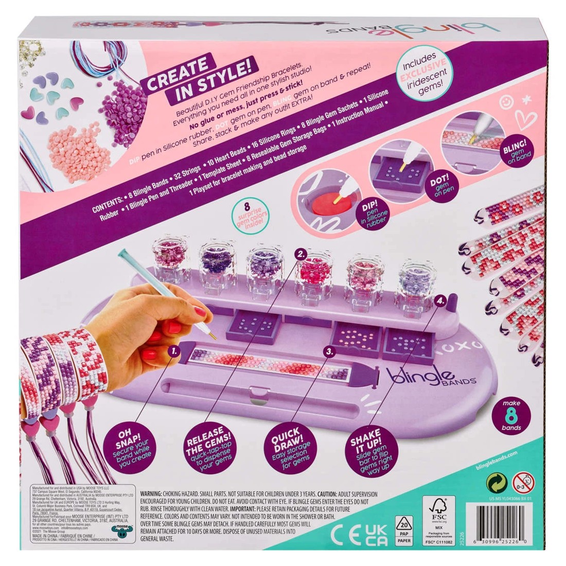 9 Blingle Bands Deluxe 8 Band Studio, 9 of 10