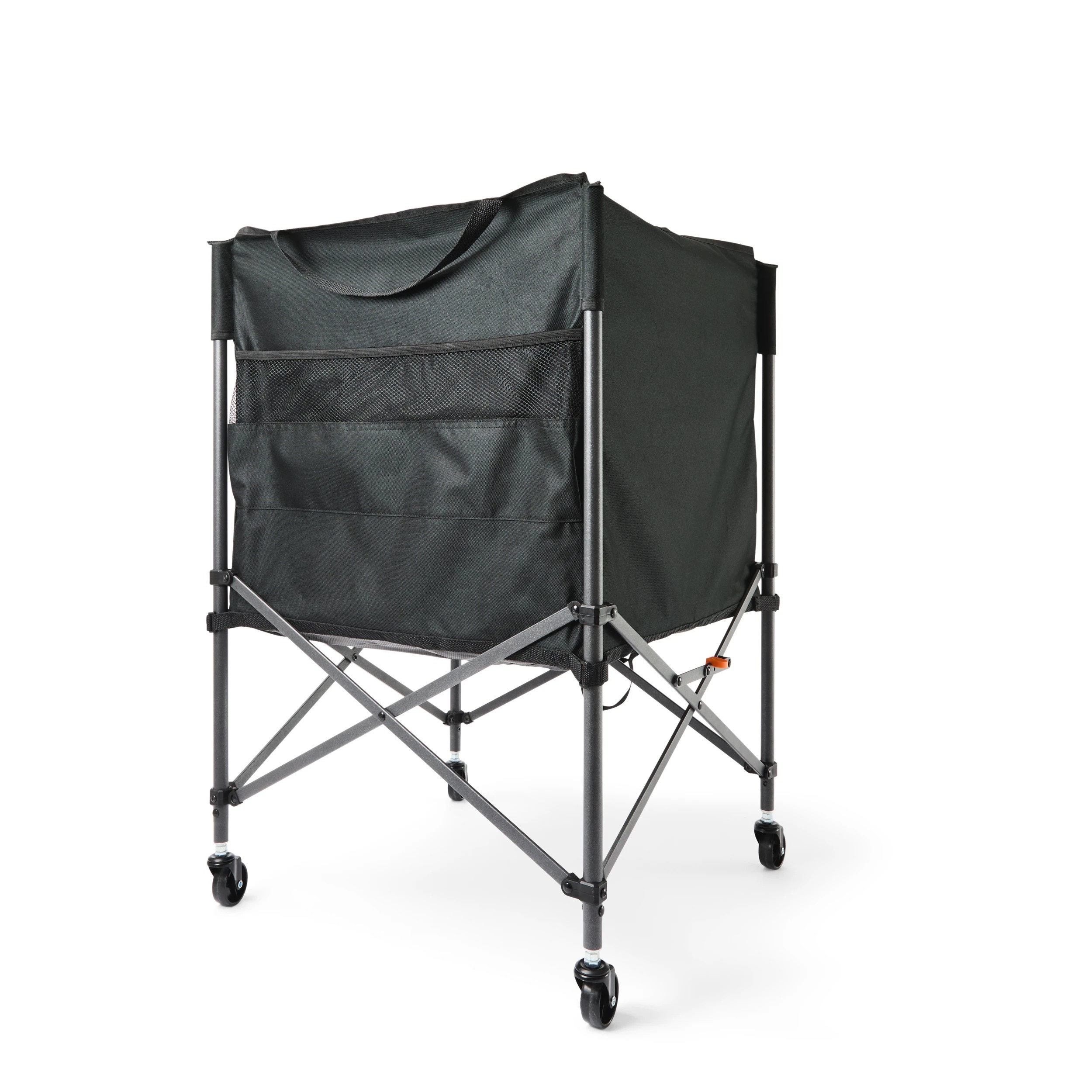 2 Portable Rolling Ball Storage Cart - Black, 2 of 10