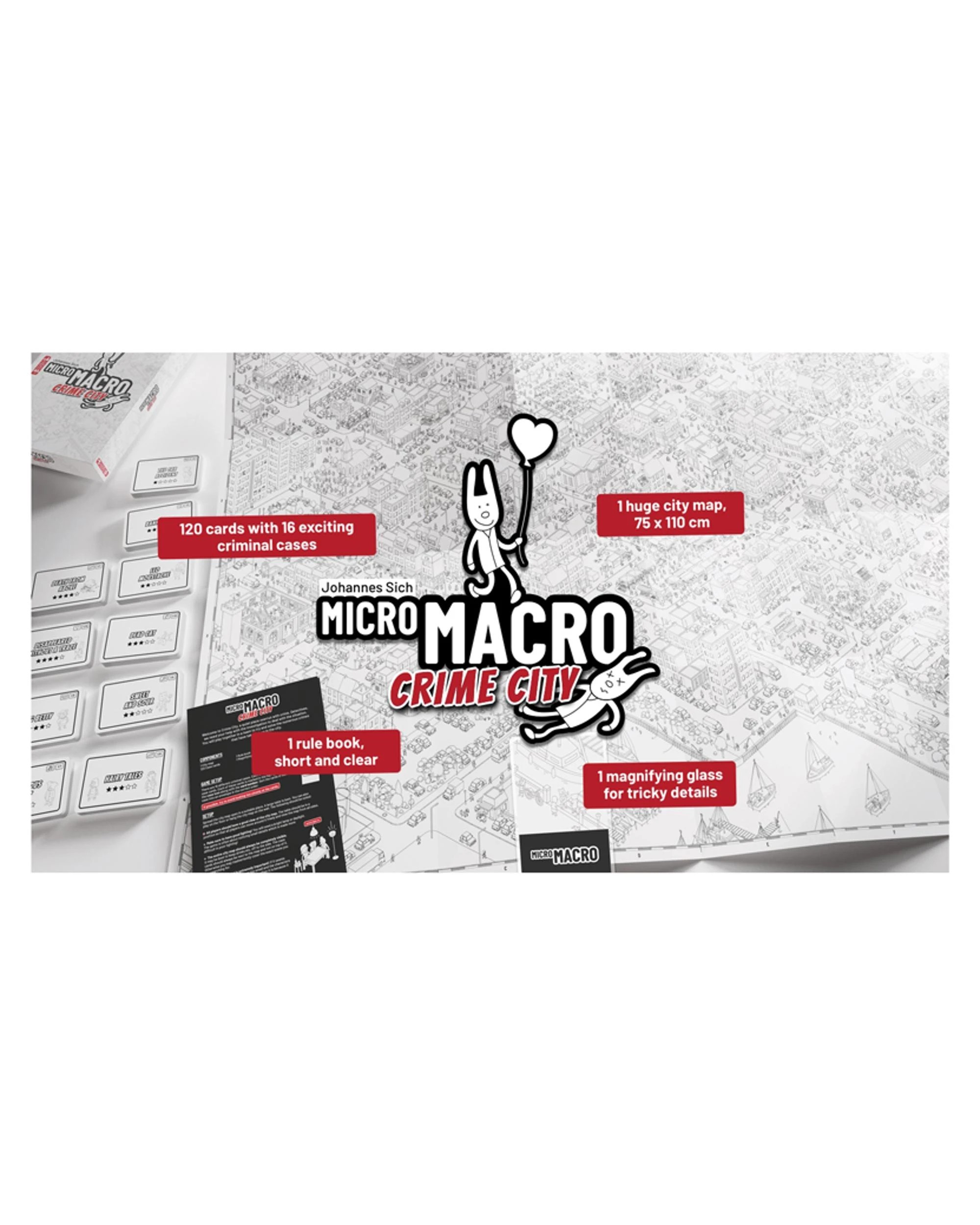 2 MicroMacro: Crime City Board Game, 2 of 4