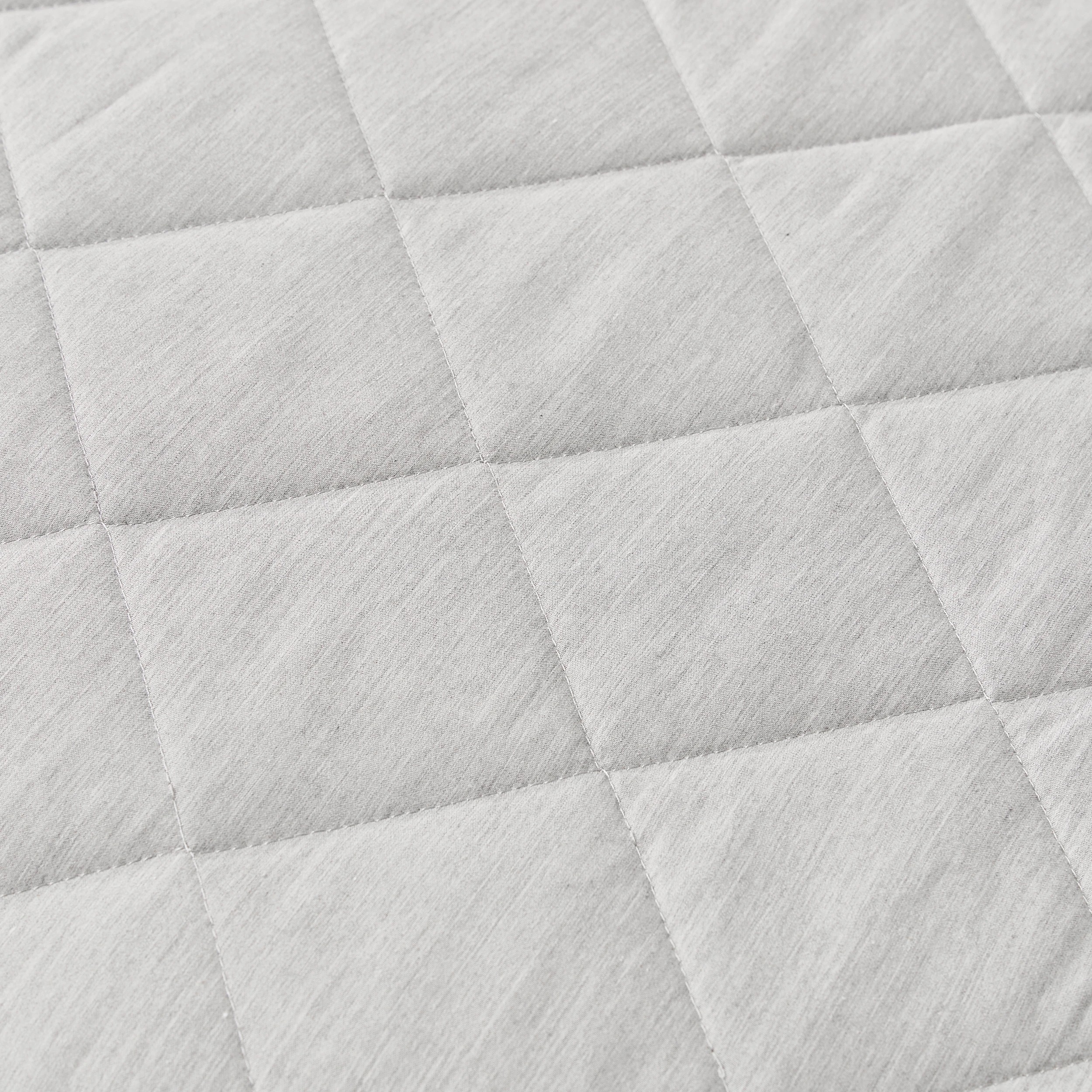 3 Charcoal Infused Mattress Protector - King Bed, Grey, 3 of 4