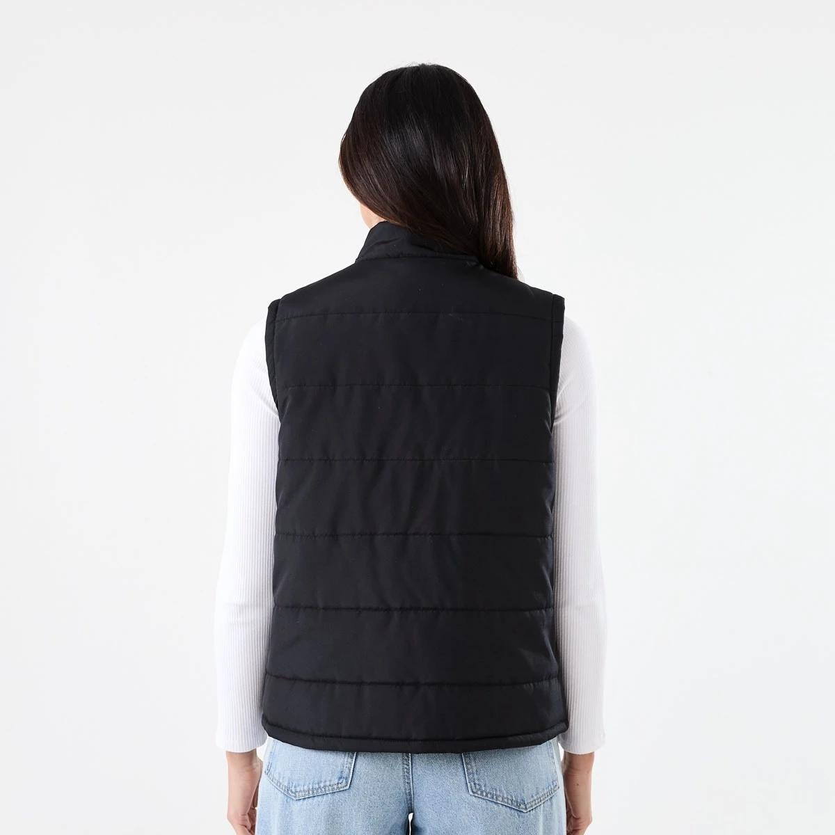 4 Puffer Gilet Black, 4 of 6