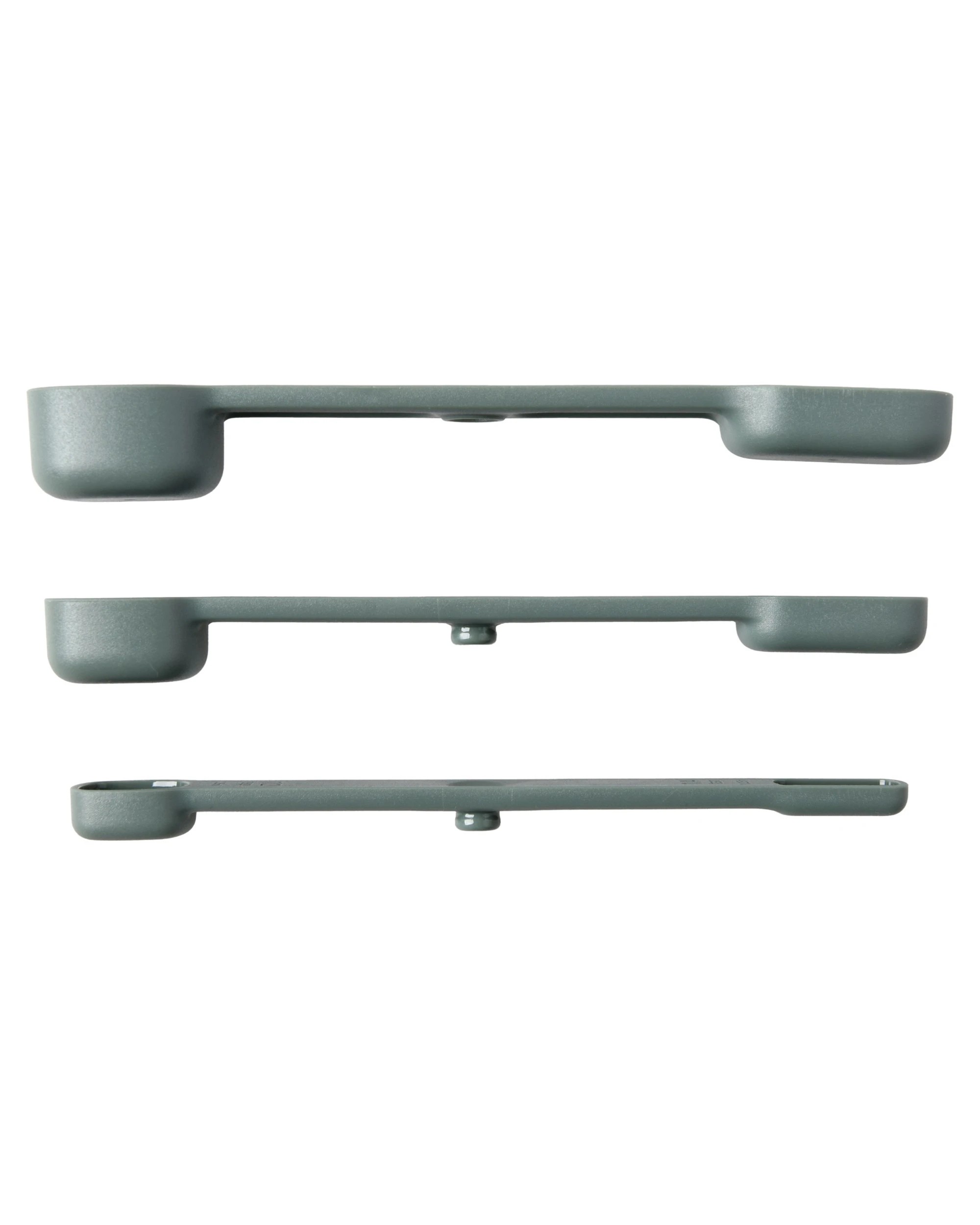 6 Gourmet Kitchen Modern Nesting Measuring Spoon Set 17.5x3.3x3cm - Green, 6 of 9