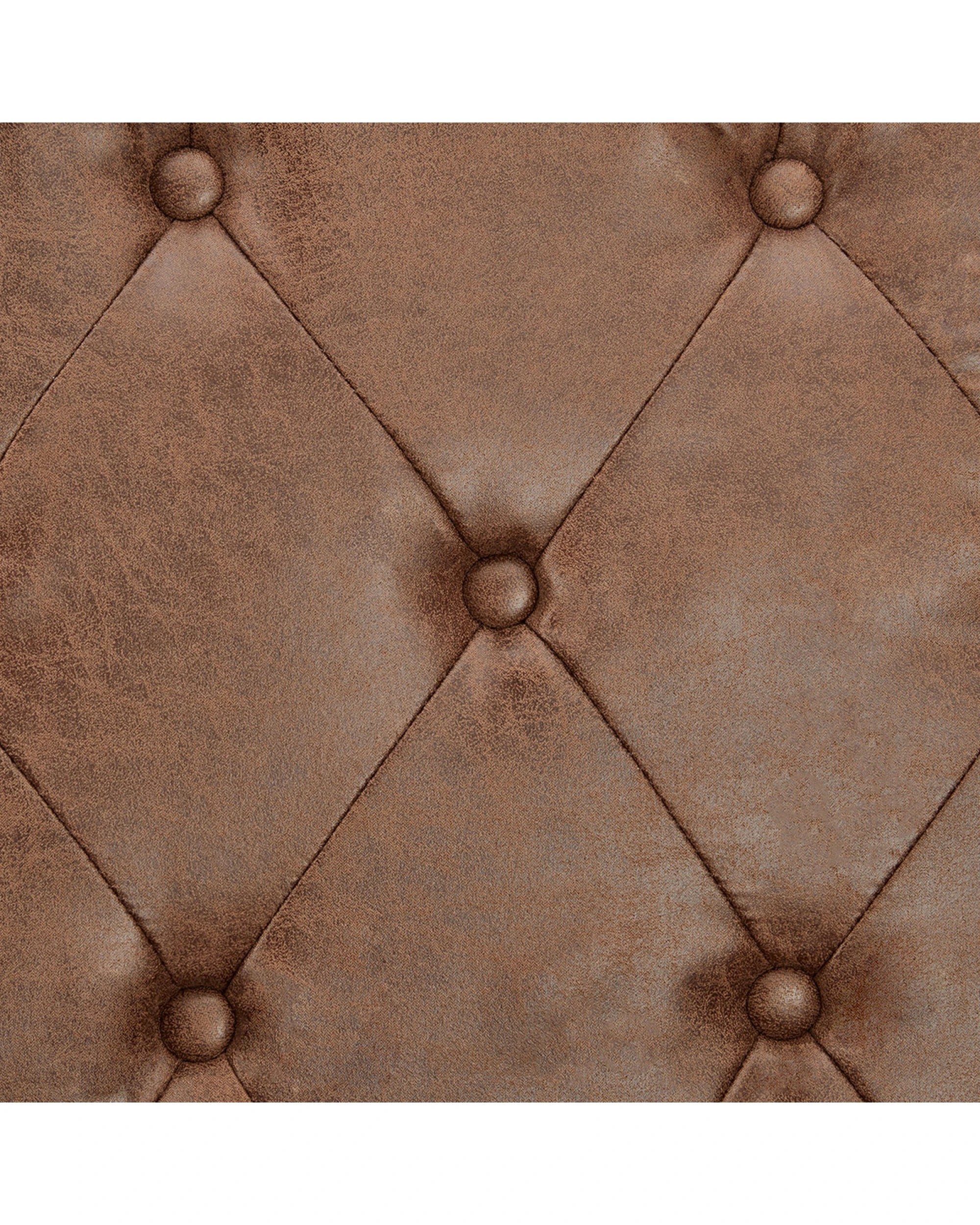 8 Sarantino Faux Velvet Tufted Sofa Bed Couch Futon - Brown, 8 of 9