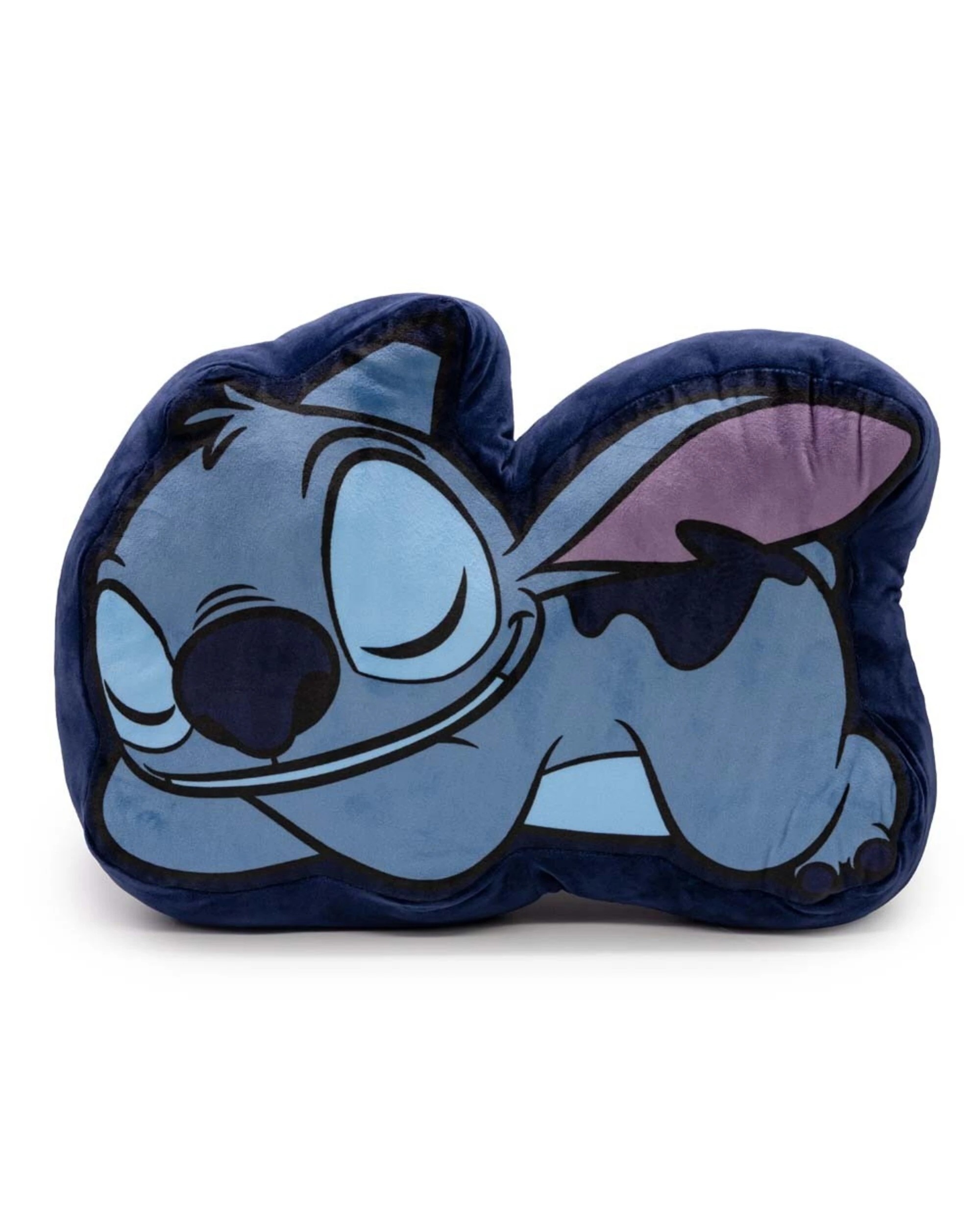 1 Disney - Lilo & Stitch - Sleeping Stitch Cushion - Blue, 1 of 1