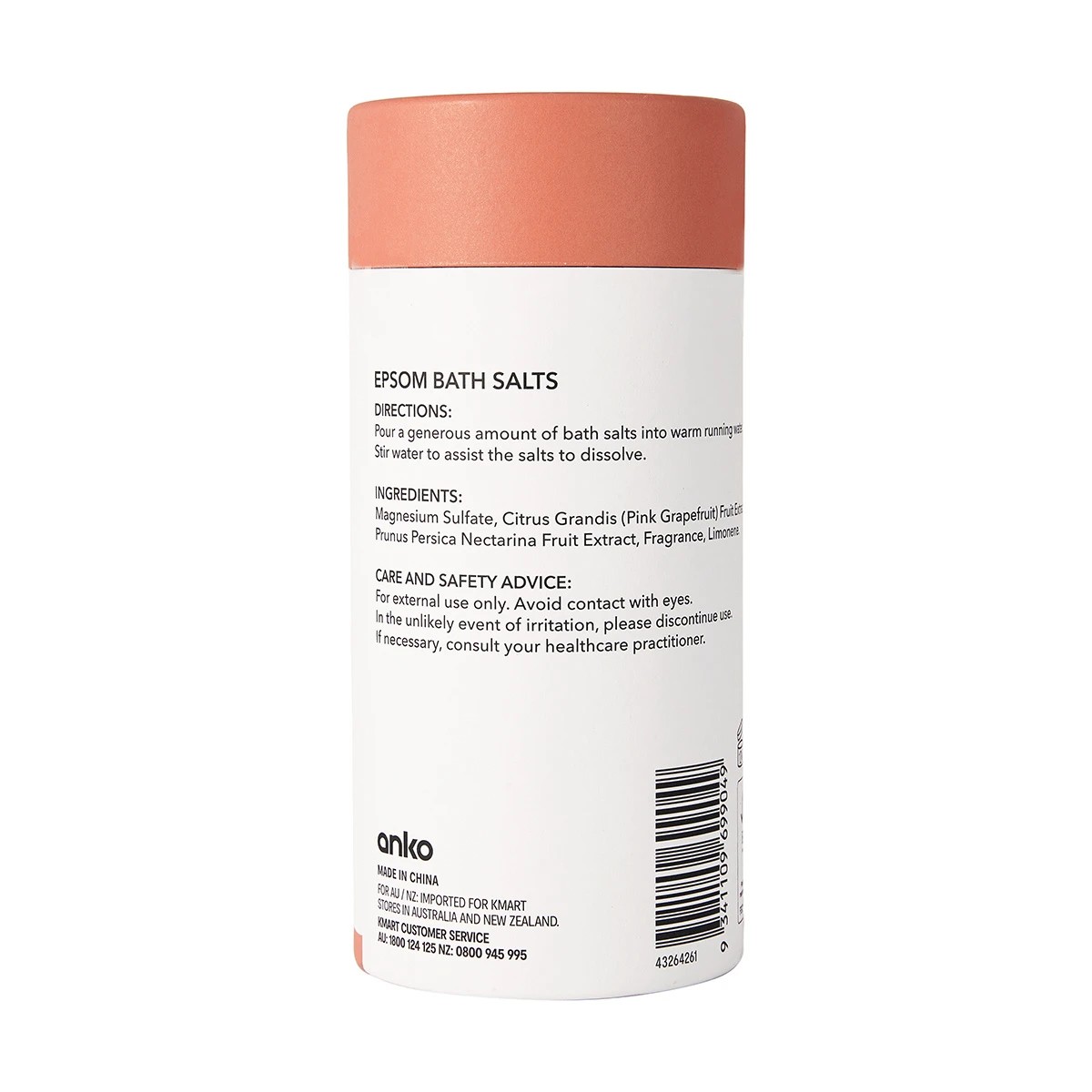 5 Epsom Bath Salts 750g - Pink Grapefruit and Nectarine, 5 of 5