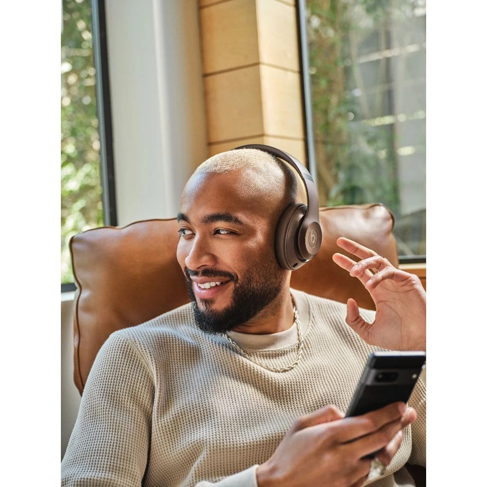 7 Beats Studio Pro Wireless Headphones Brown, 7 of 9