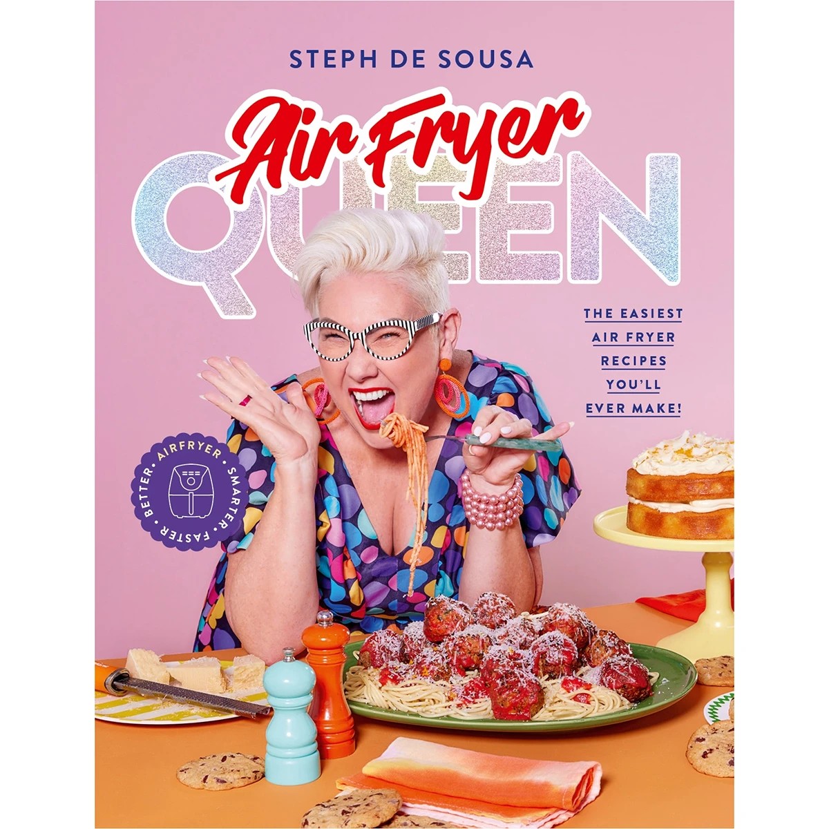 1 Air Fryer Queen by Steph De Sousa - Book, 1 of 1