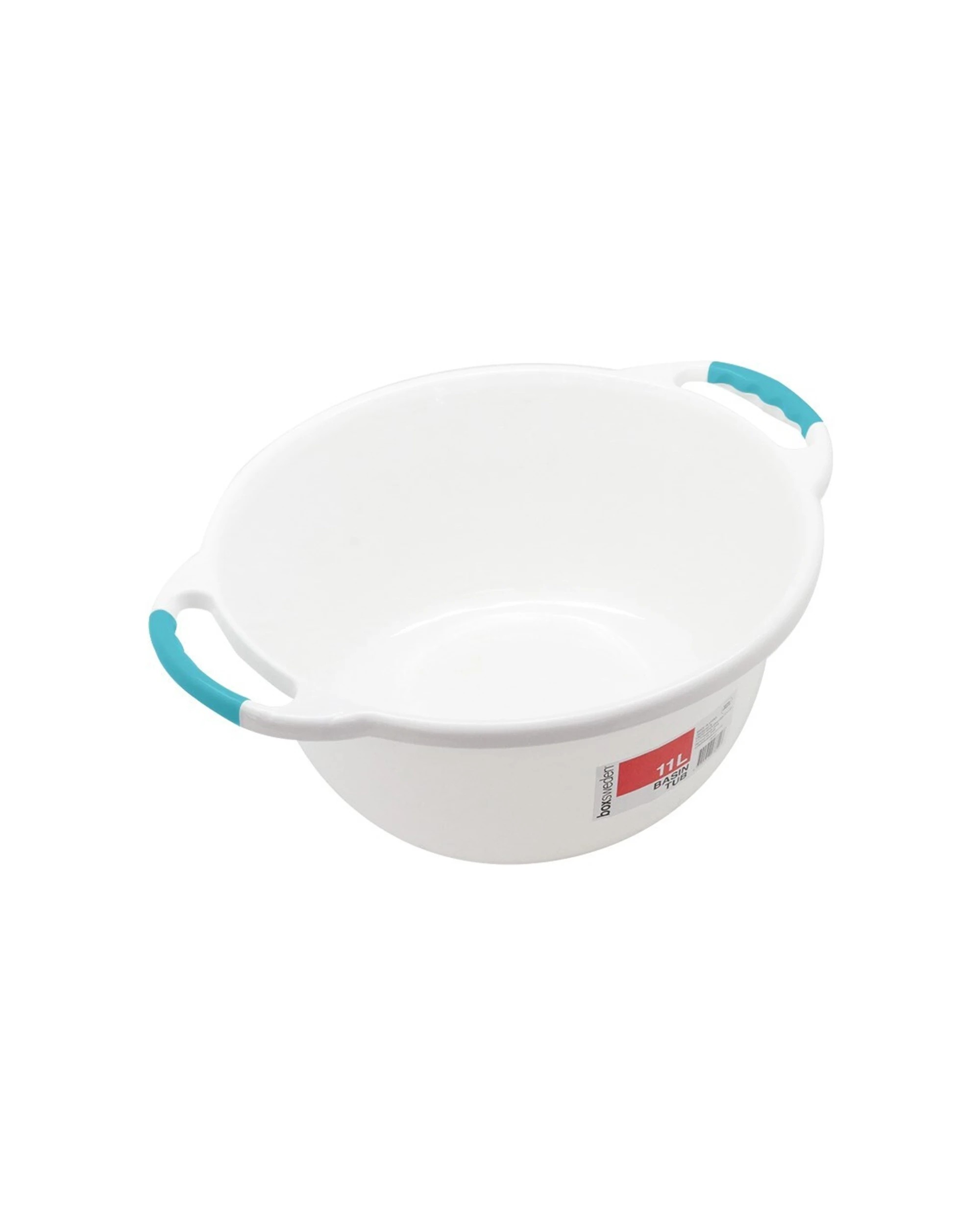 1 Boxsweden Basin Round 11l W/ Handles Washing Container Bucket Storage - Assorted, 1 of 3