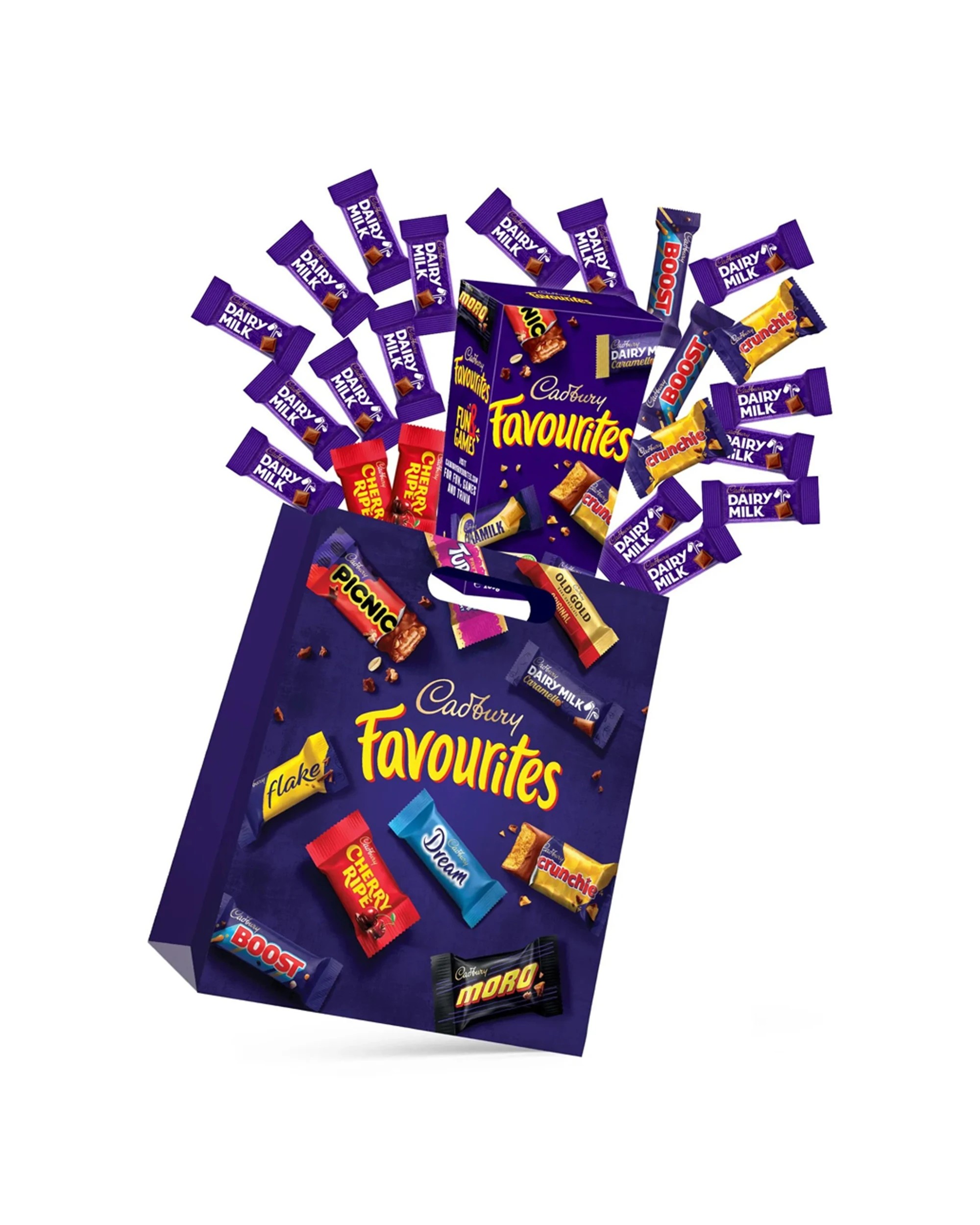 1 Cadbury 23pc Favourites Showbag Family Pack With Variety Of Cadbury Chocolates - Multi, 1 of 1