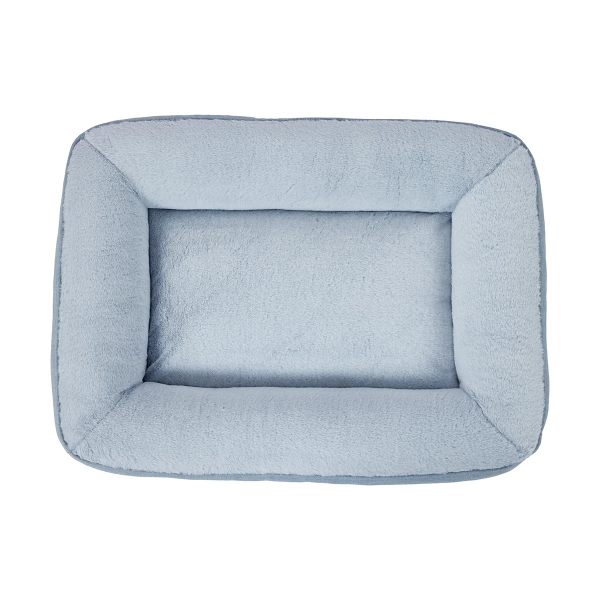 3 Self-Warming Luxe Lounge Pet Bed - Light Grey, 3 of 8