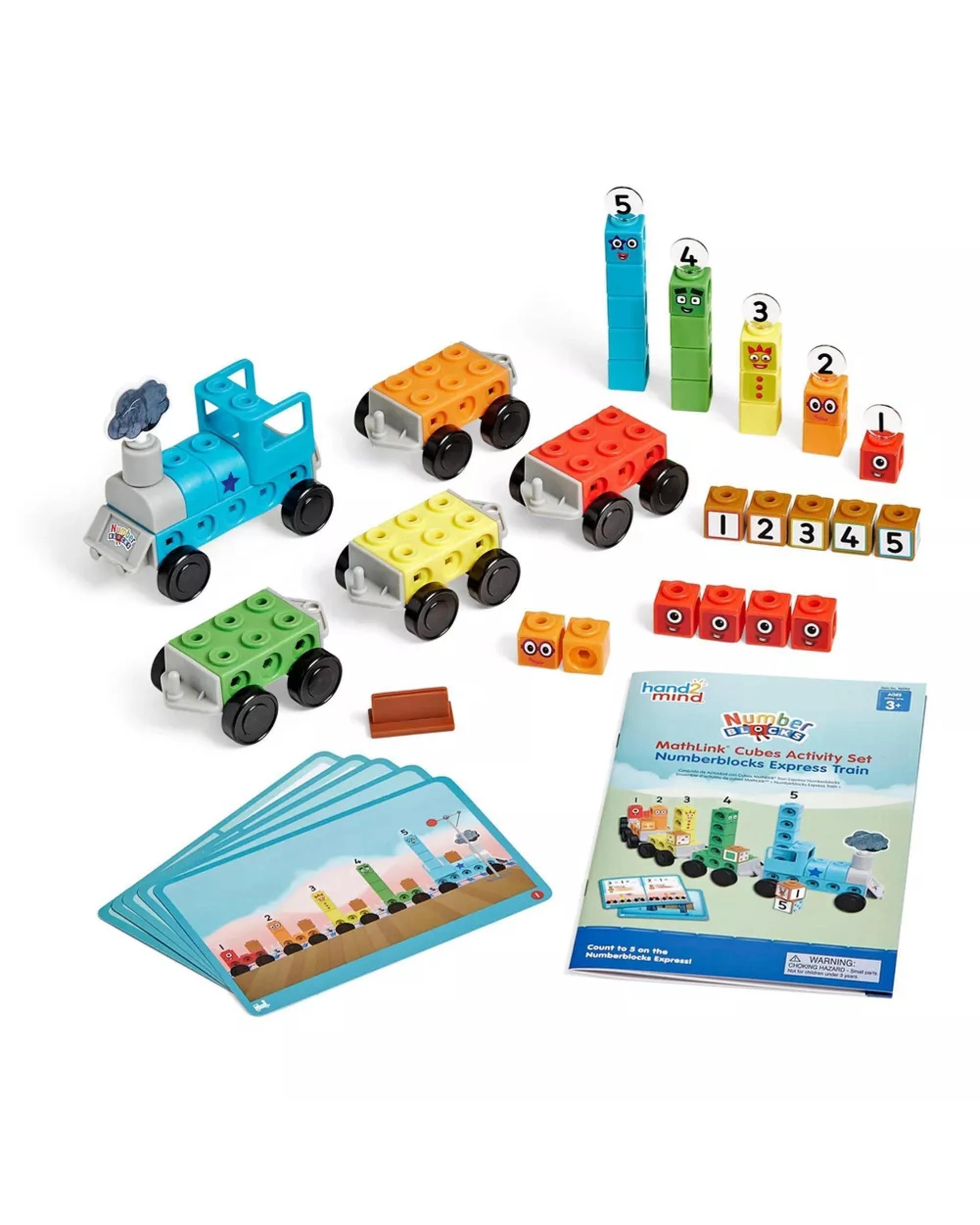 2 NumberBlocks Express Train MathLink Cube Activity Set, 2 of 4