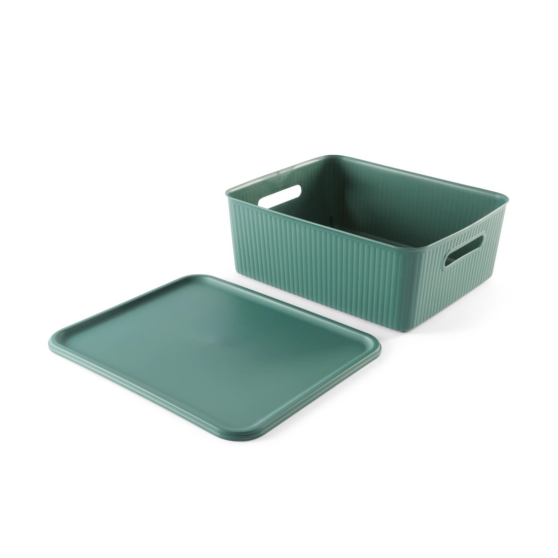5 11L Ribbed Container - Green, 5 of 9