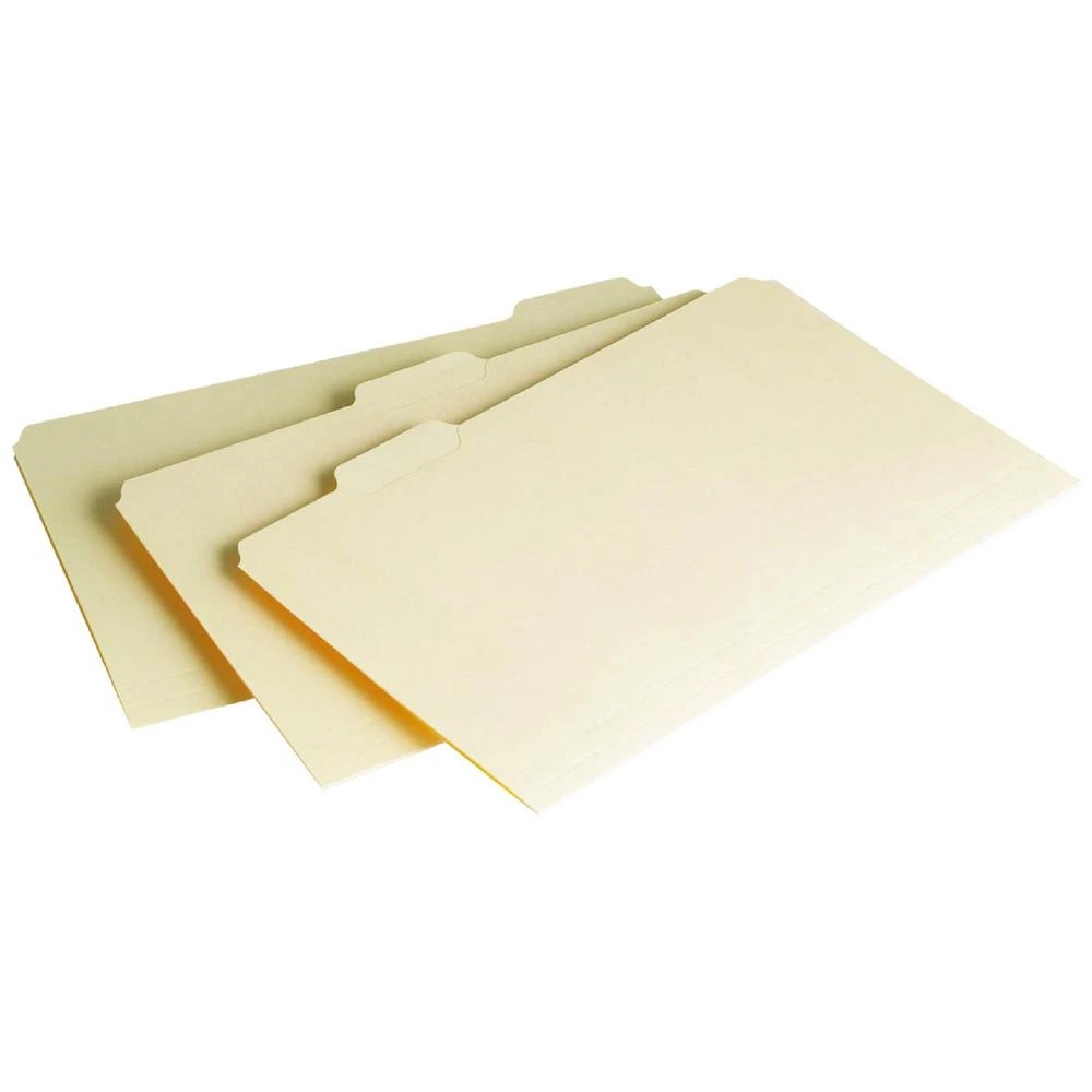 2 Avery Foolscap Manila Folders with Tabs 50 Pack, 2 of 2