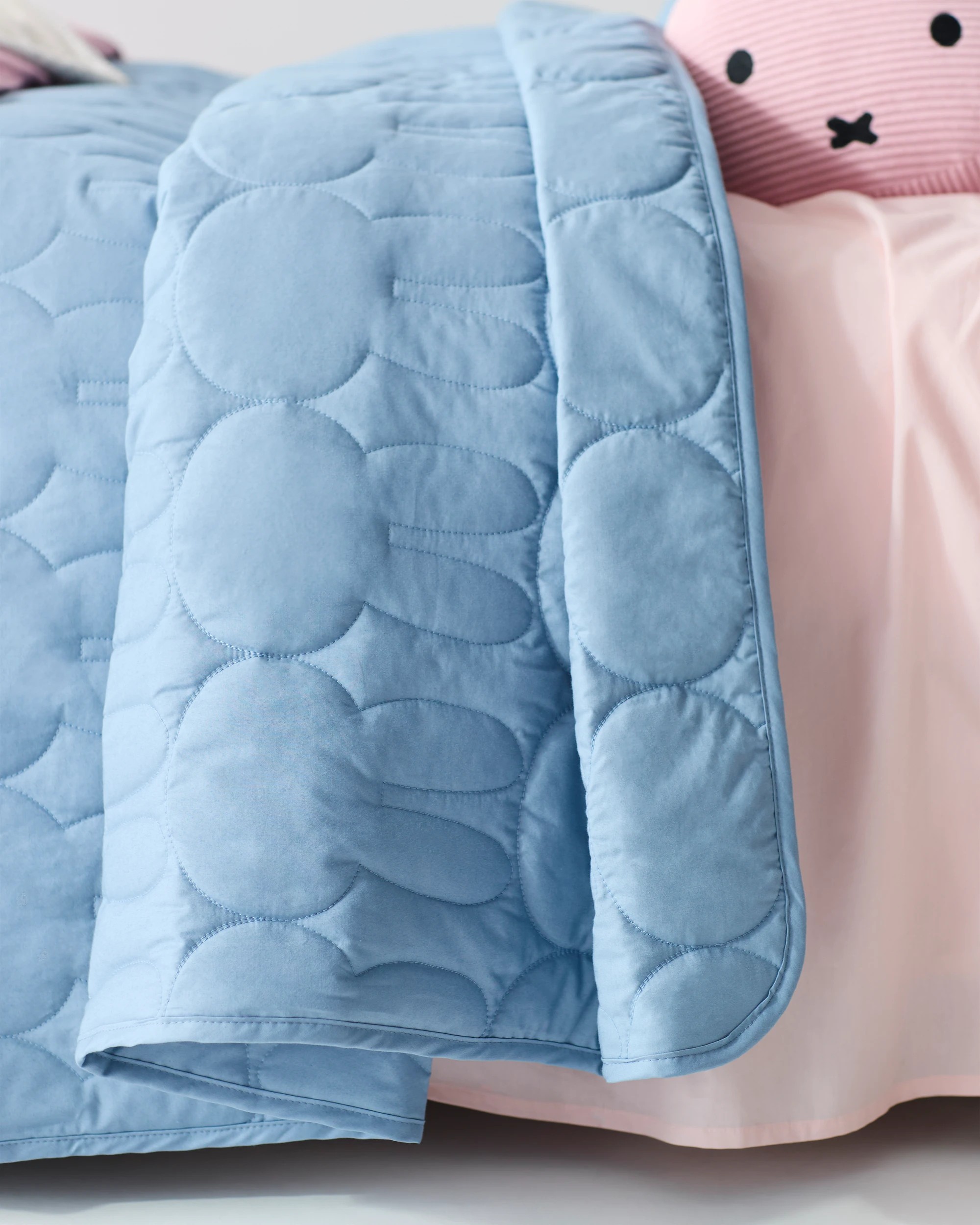 5 Miffy Kids Coverlet Set - Queen Bed - Blue, 5 of 9