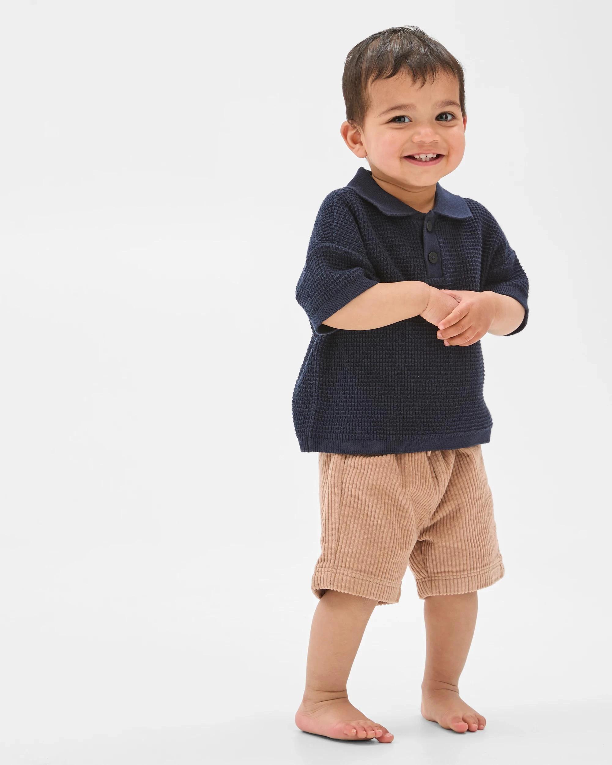 1 Target Baby Corduroy Shorts TAUPE, 1 of 3