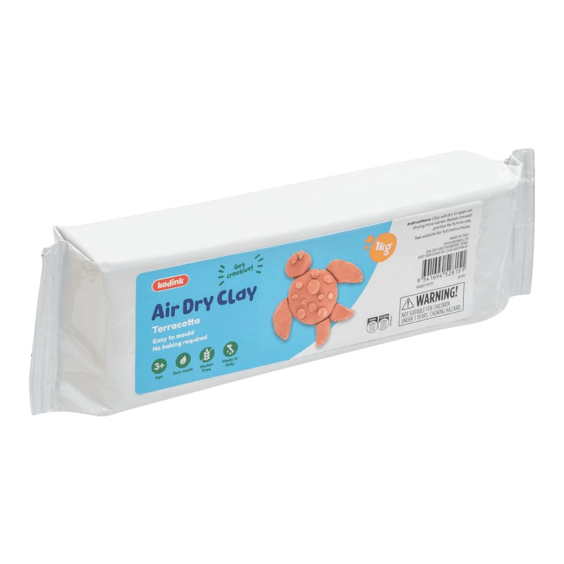 4 Kadink Air Drying Clay 1kg Terracotta, 4 of 7