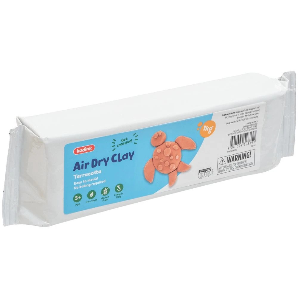 4 Kadink Air Drying Clay 1kg Terracotta, 4 of 7