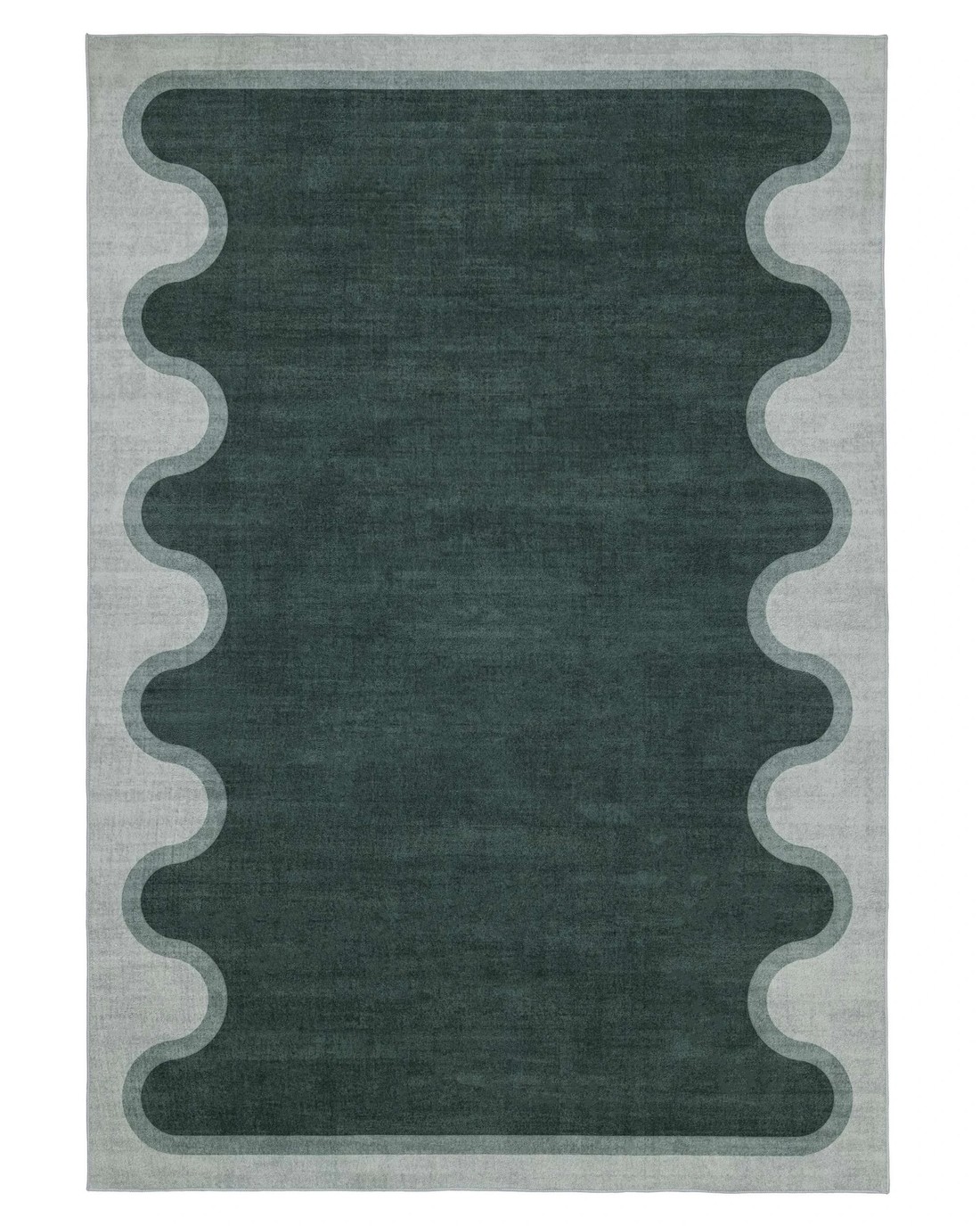 Loopsie Paia Dark Washable Rug-400cm x 300cm - Green - Green - Kmart
