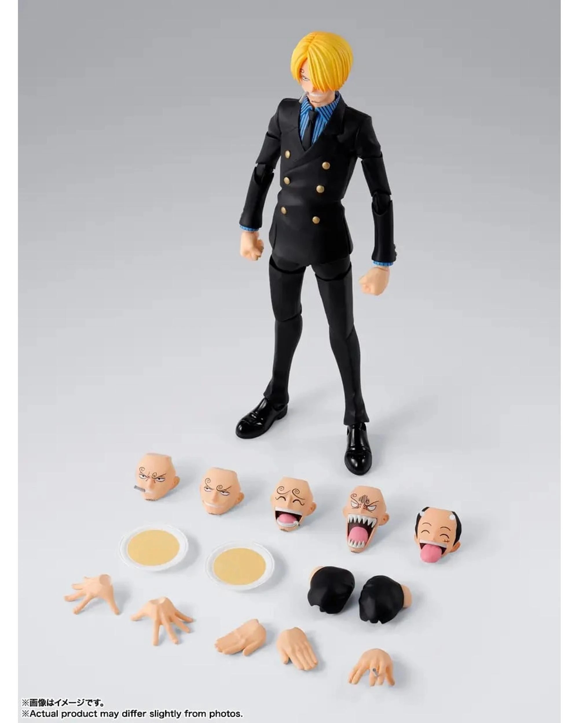 7 Tamashii Nations S.H.Figuarts One Piece Sanji Romance Dawn Figure, 7 of 10