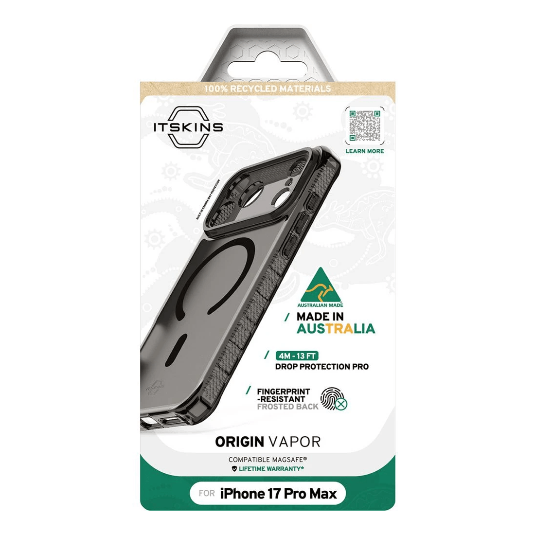 1 Itskins Made in Australia Magsafe Case iPhone 17 ProMax Black, 1 of 7