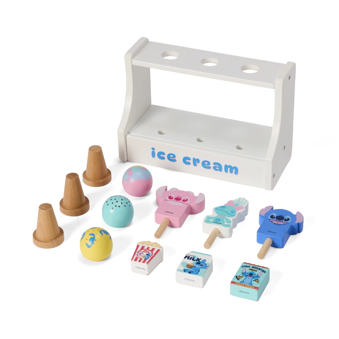 8 Disney Lilo & Stitch Ice Cream Vending Cart, 8 of 9