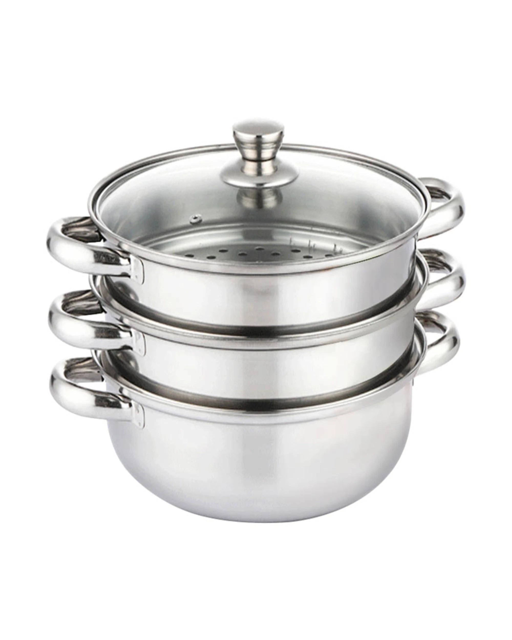 1 Toque Stainless Steel Steamer 3 Tier, 1 of 6