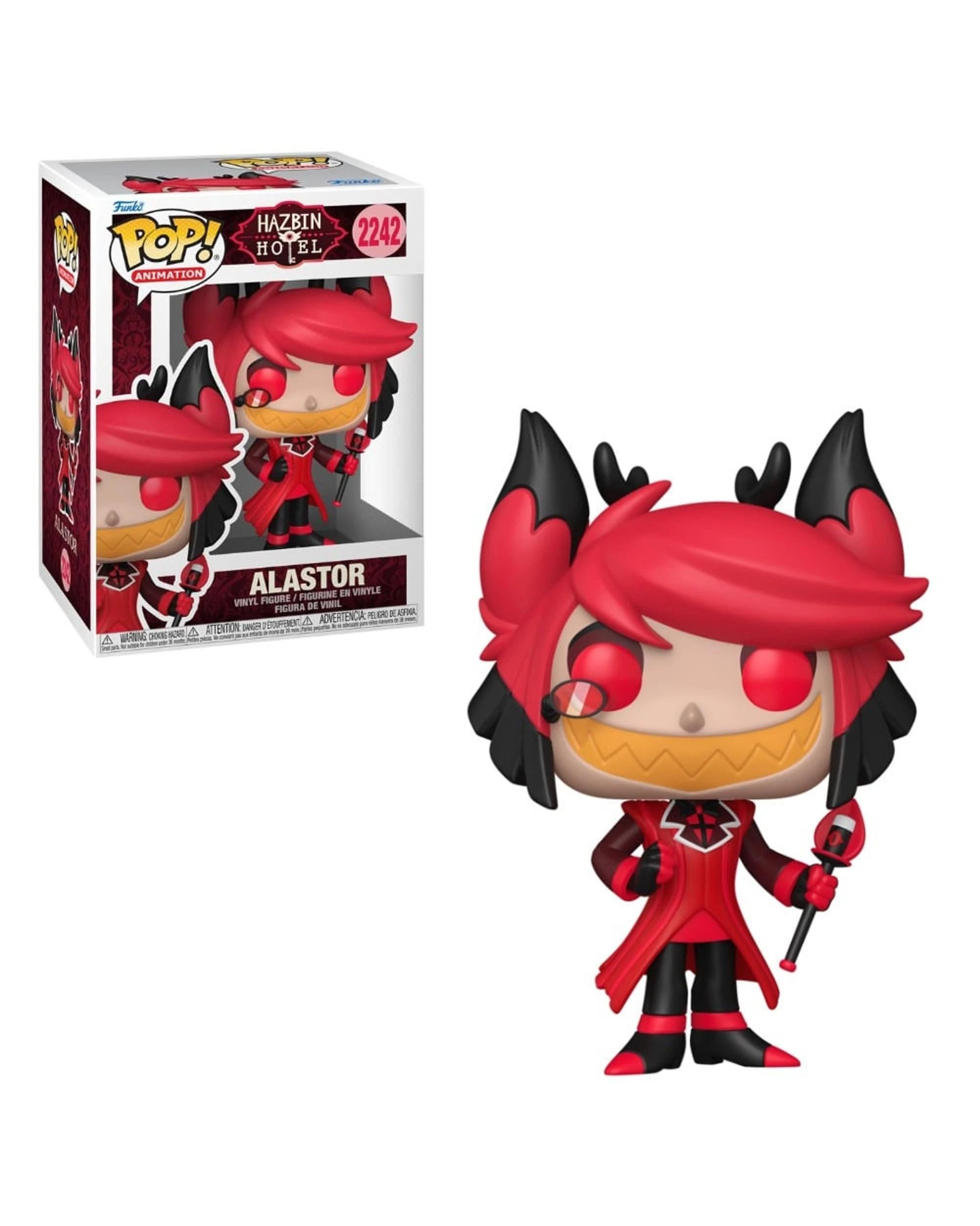1 Hazbin Hotel Alastor Funko POP! Vinyl, 1 of 6