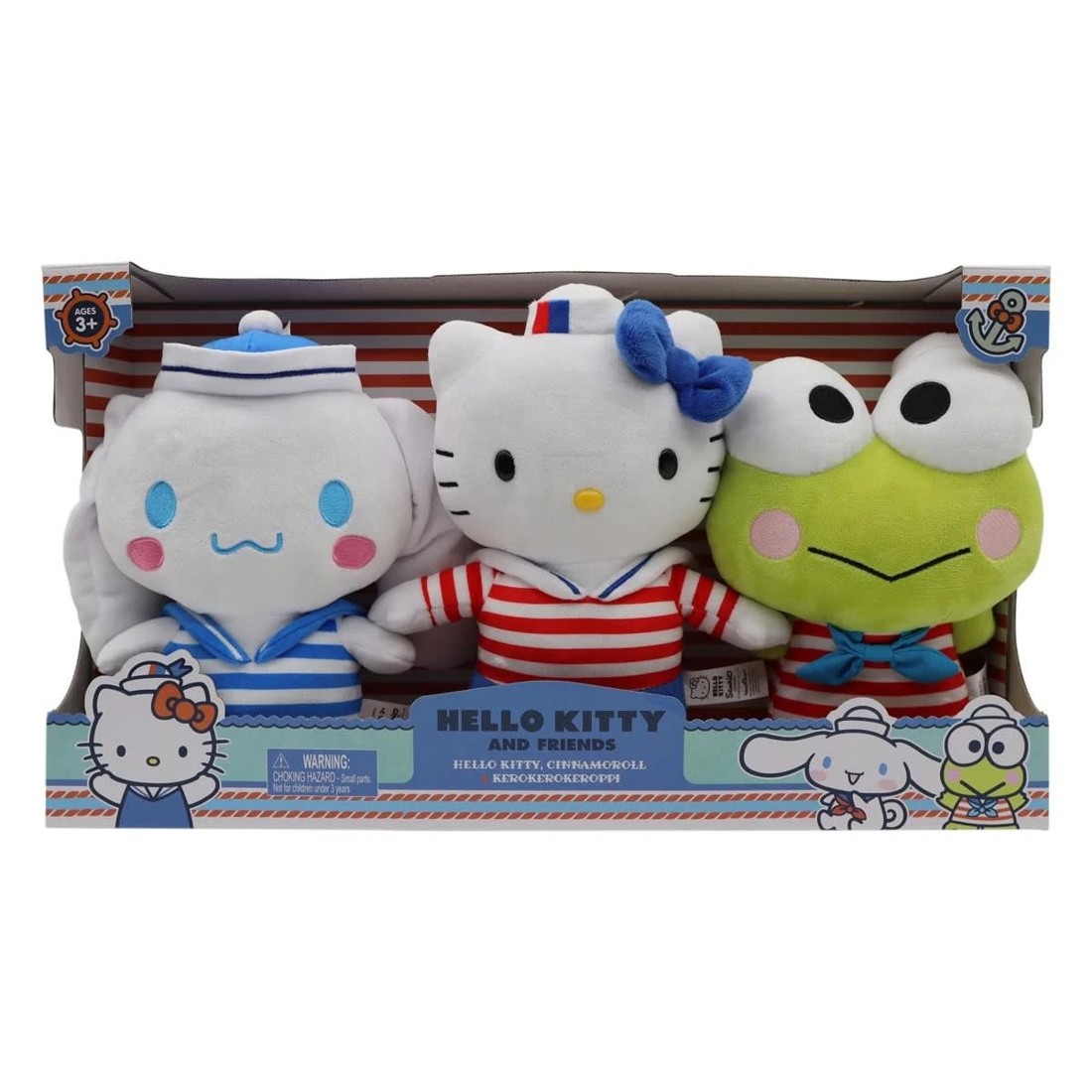1 3 Pack Hello Kitty and Friends Plush Toy, 1 of 2
